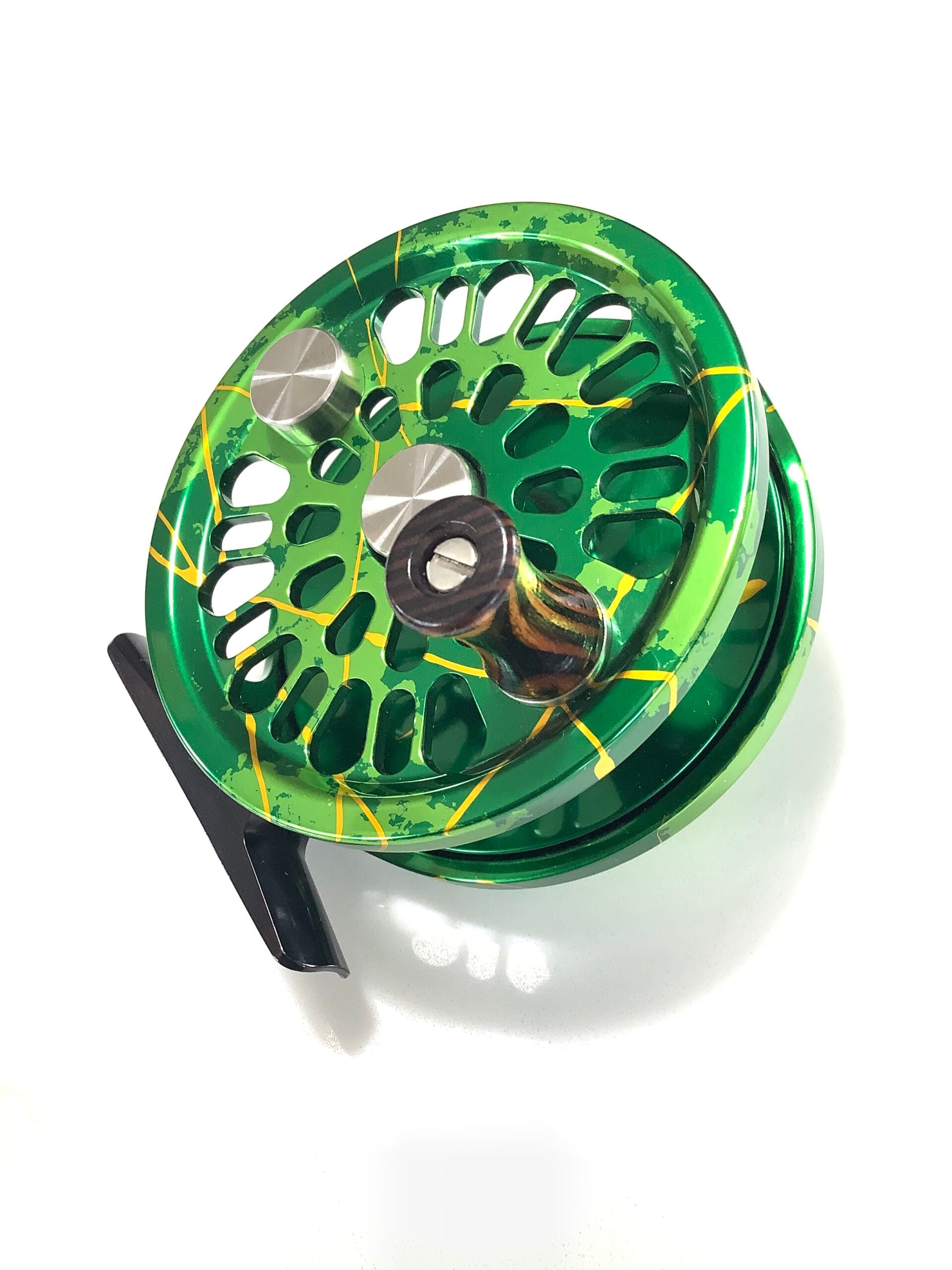 ABEL No.1 Rare Artistic Graphic Design Fly Reel