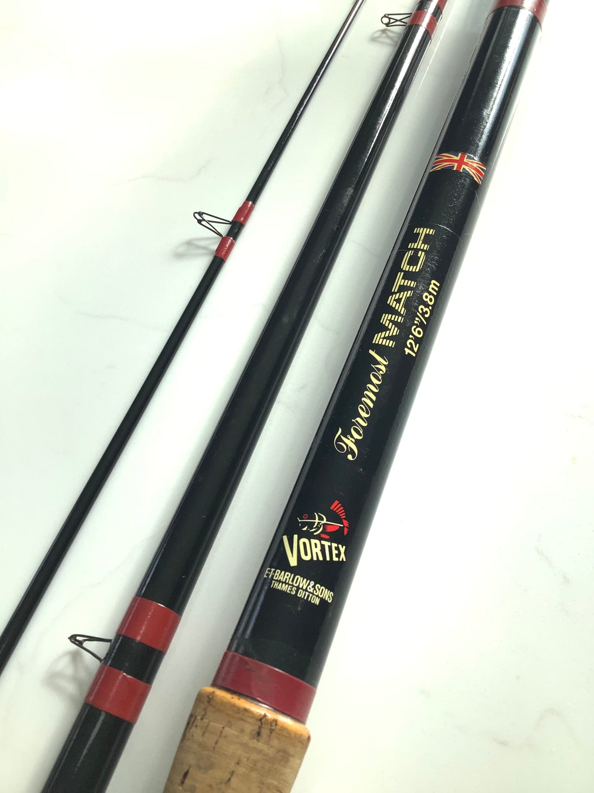 Retro VORTEX “ Foremost MATCH 12 ft 6” Rod