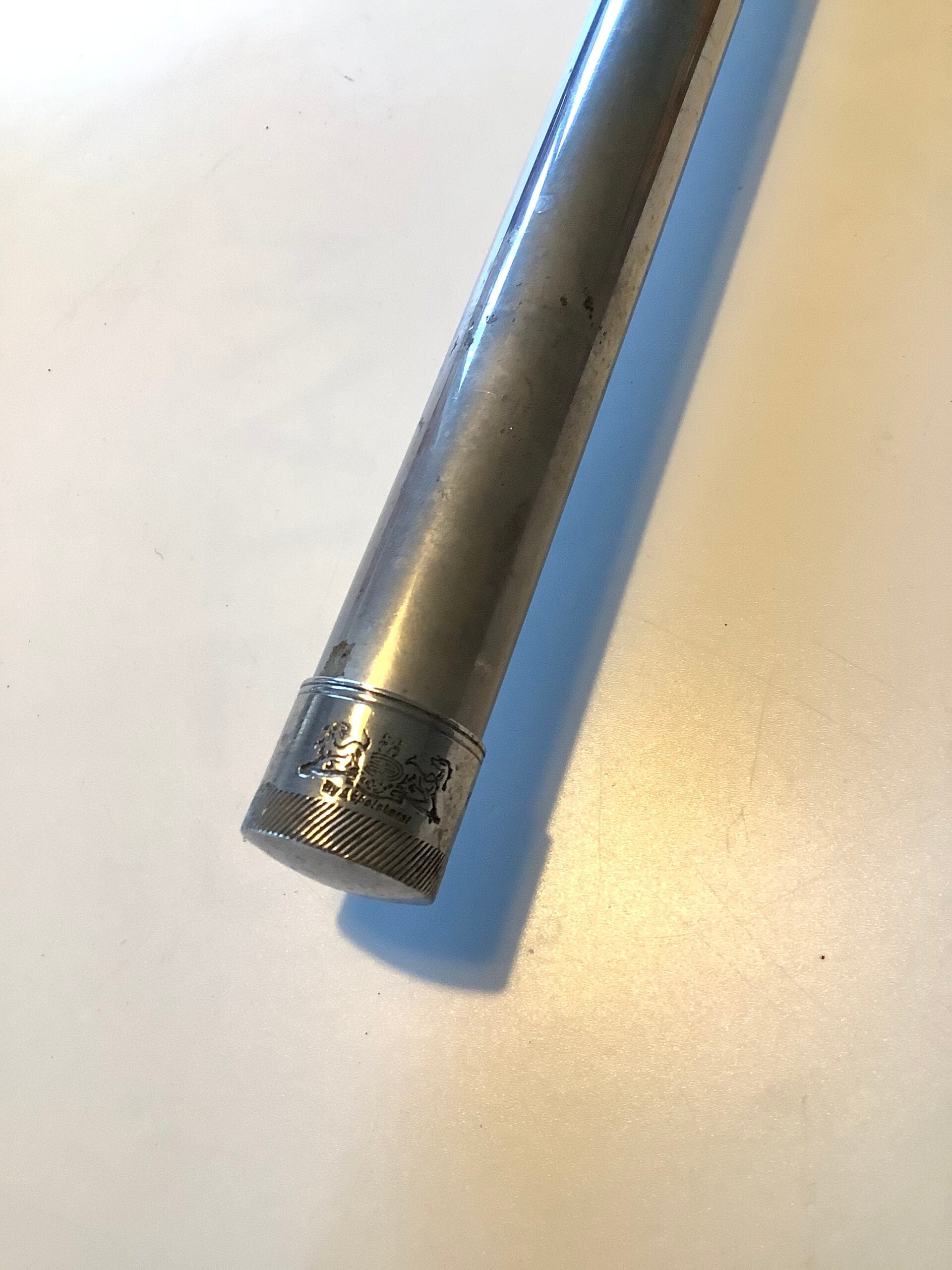 Antique Hardy Bros Alloy Rod Tip Protector