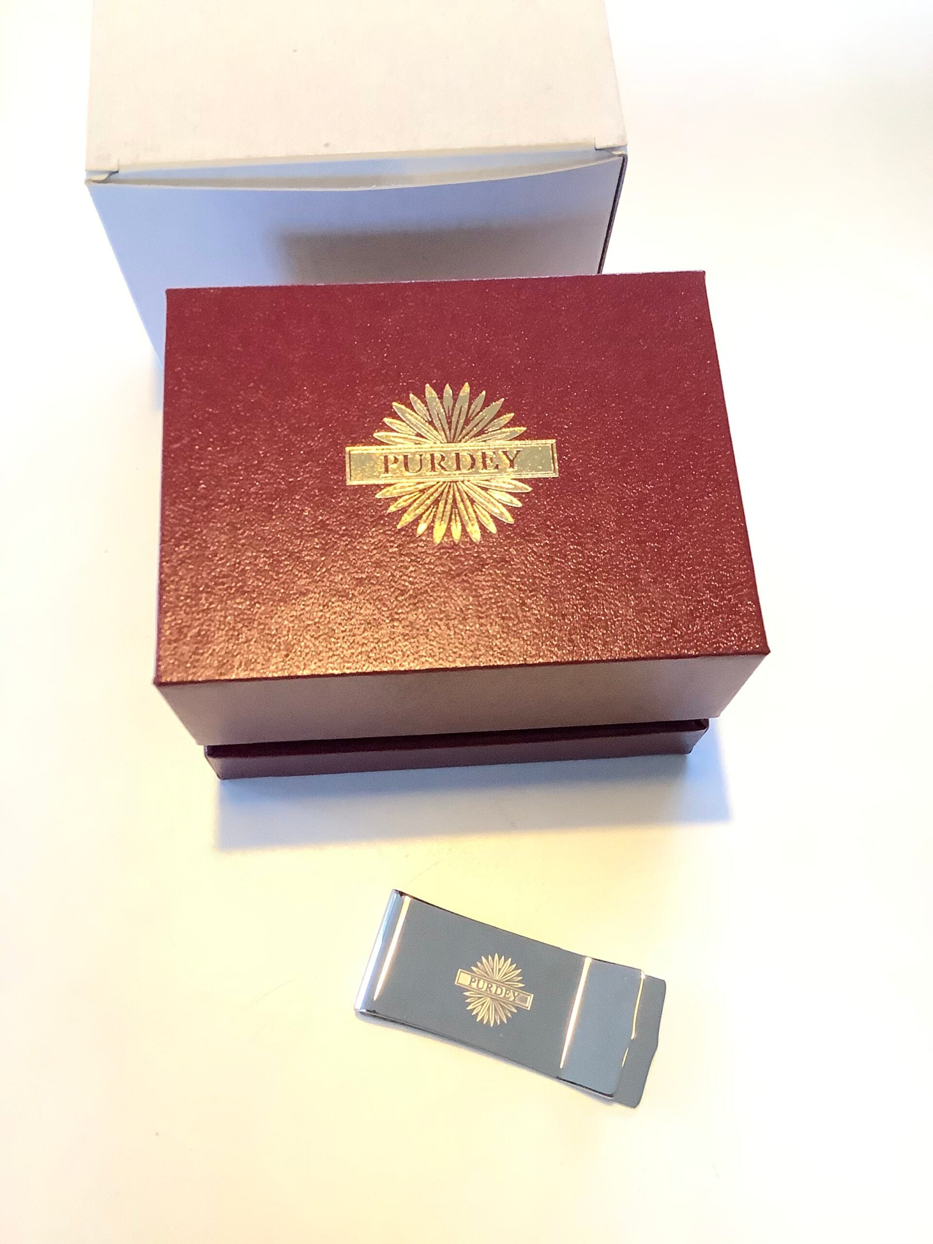 James Purdey of London Money Clip in presentation box