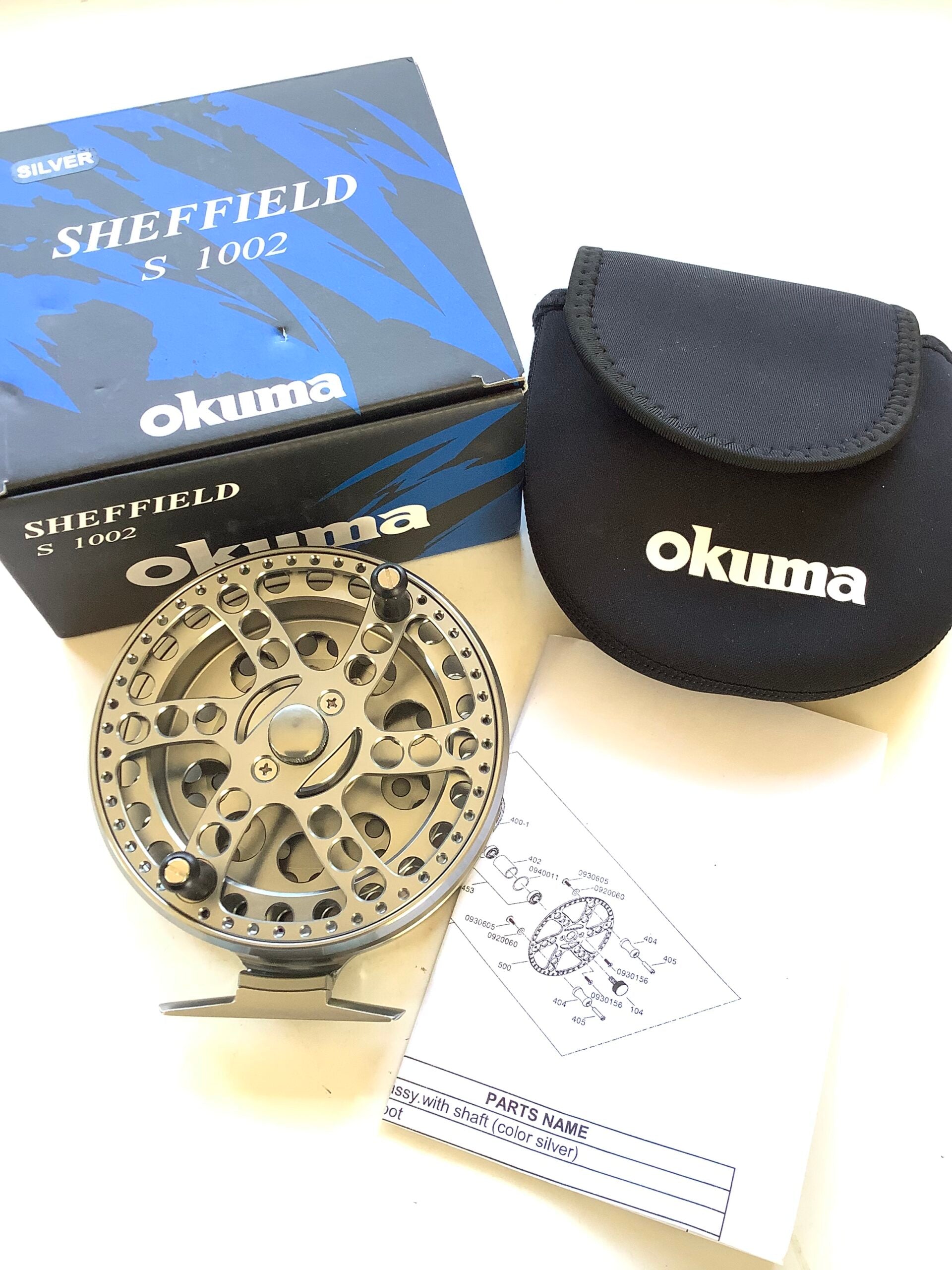 NEW Okuma SHEFFIELD S1002 Centrepin – Antique & Vintage Fishing Tackle
