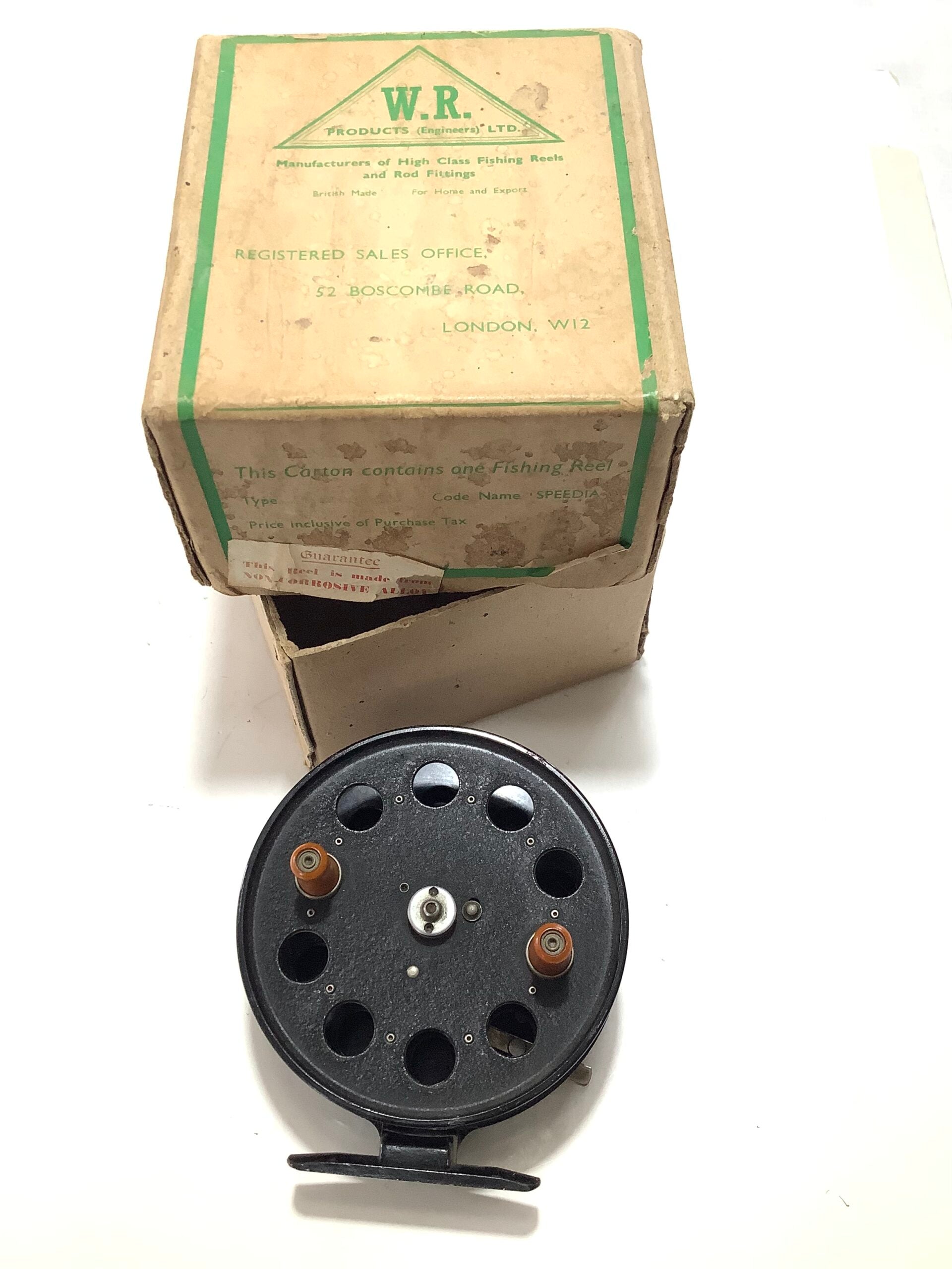 Vintage Boxed W R Products SPEEDIA Centrepin