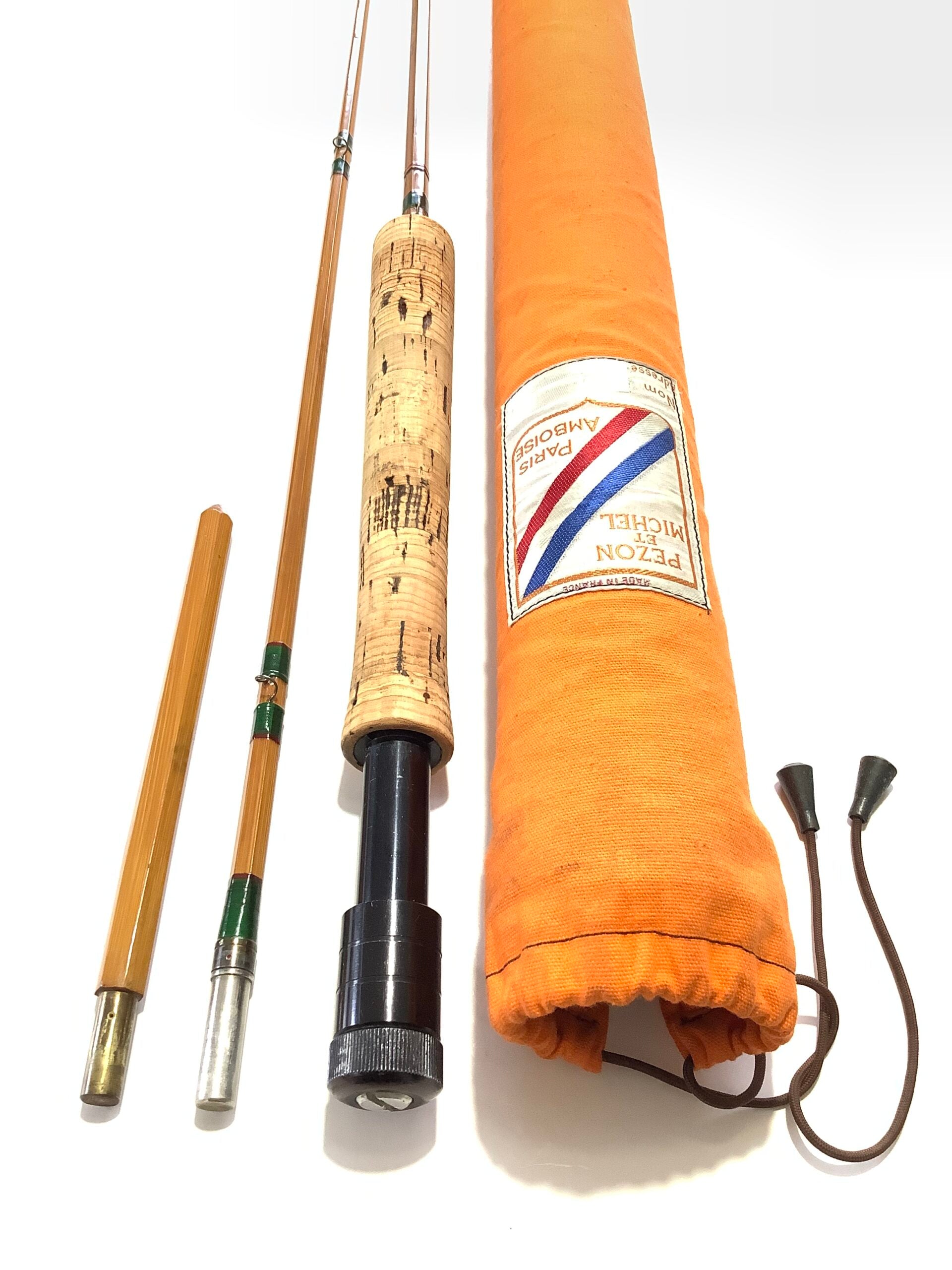 Scarce PEZON ET MICHEL RITZ SUPER PARABOLIC PPP LONGCAST TYPE BATAULT FLY ROD 8ft 7”