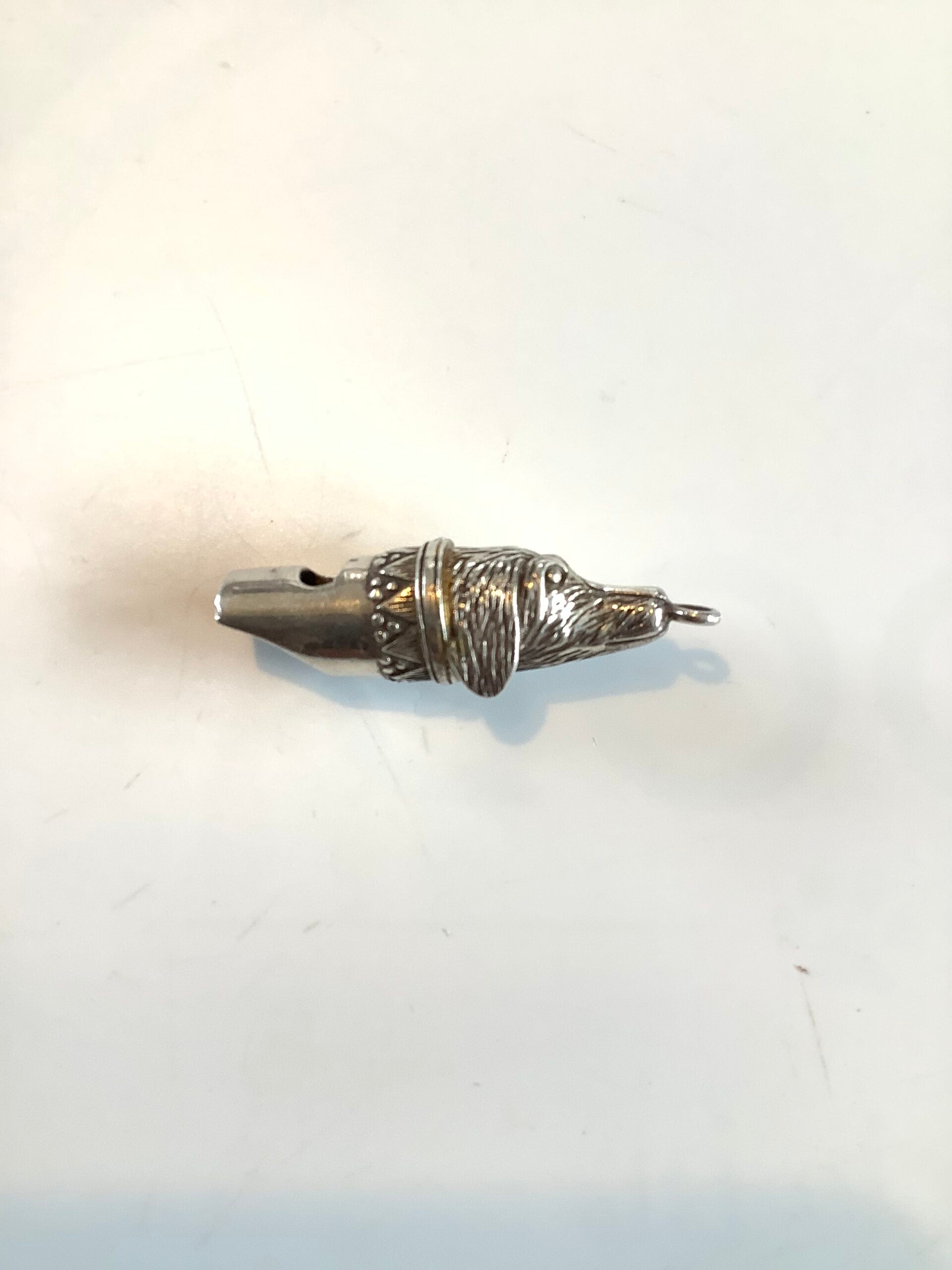 Antique silver Dog Whistle