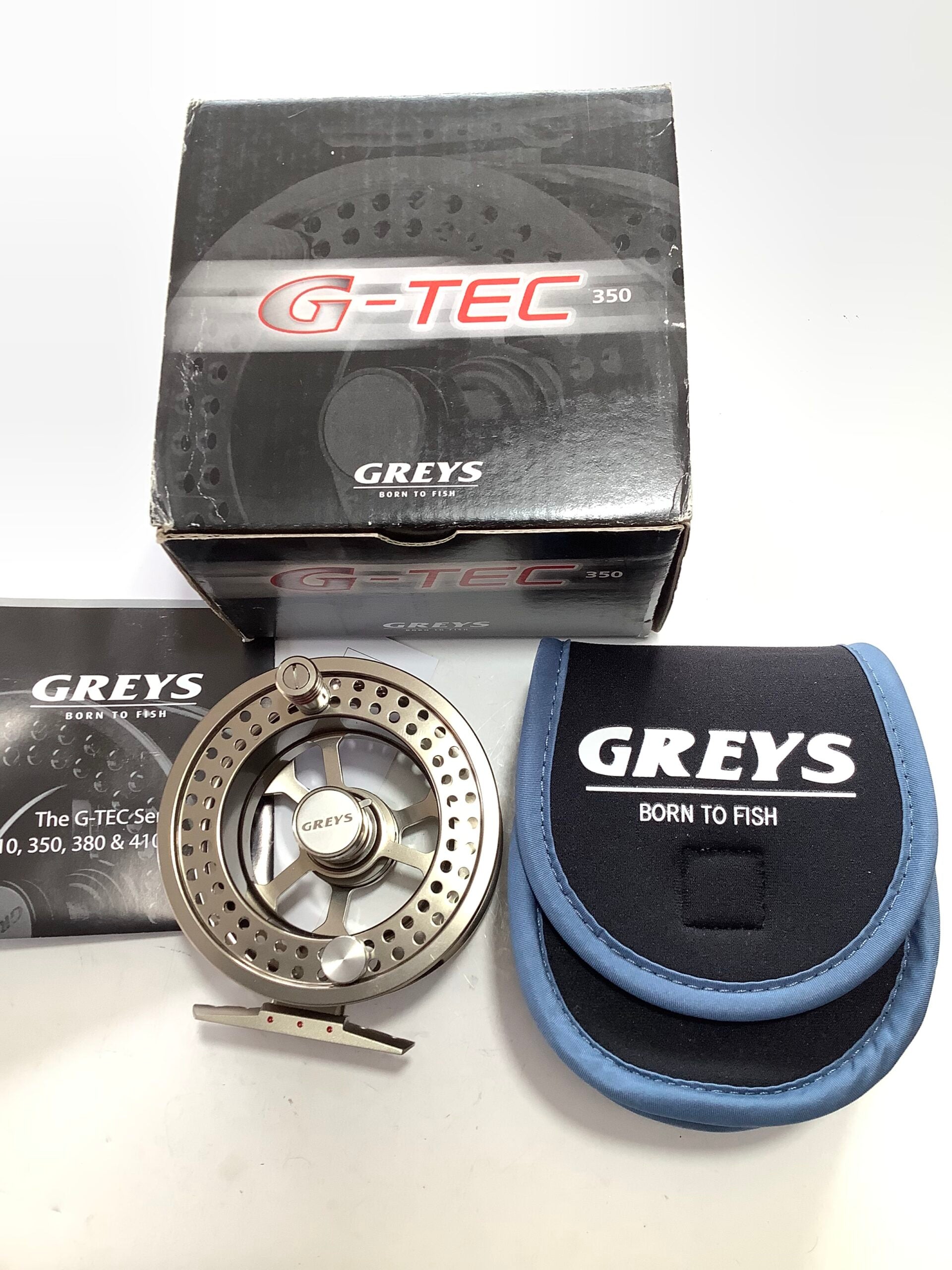 NEW Boxed Unused GREYS G-TEC 350 Fly Reel