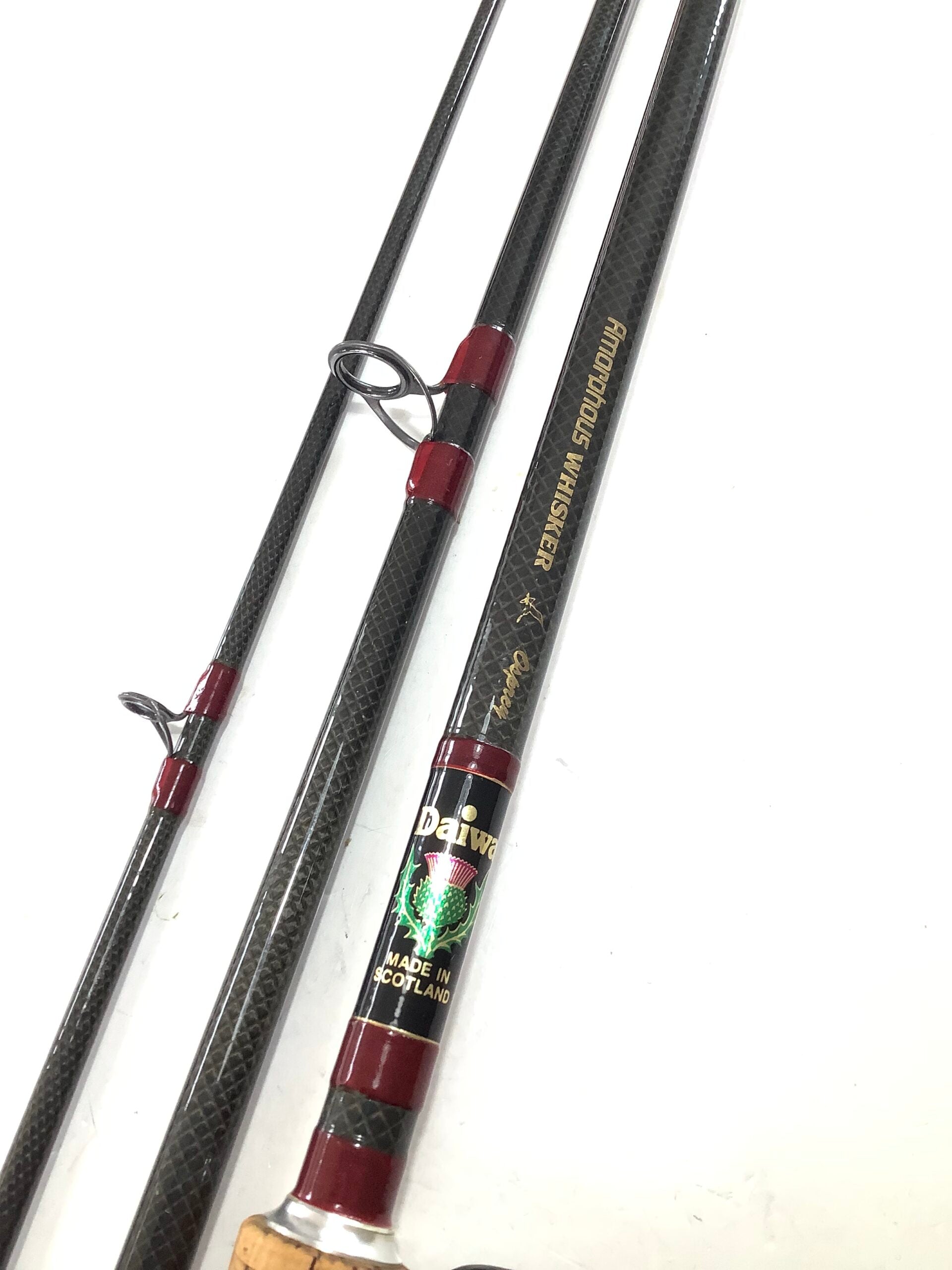 Classic DAIWA Made in Scotland 12ft WHISKER Spinning Rod