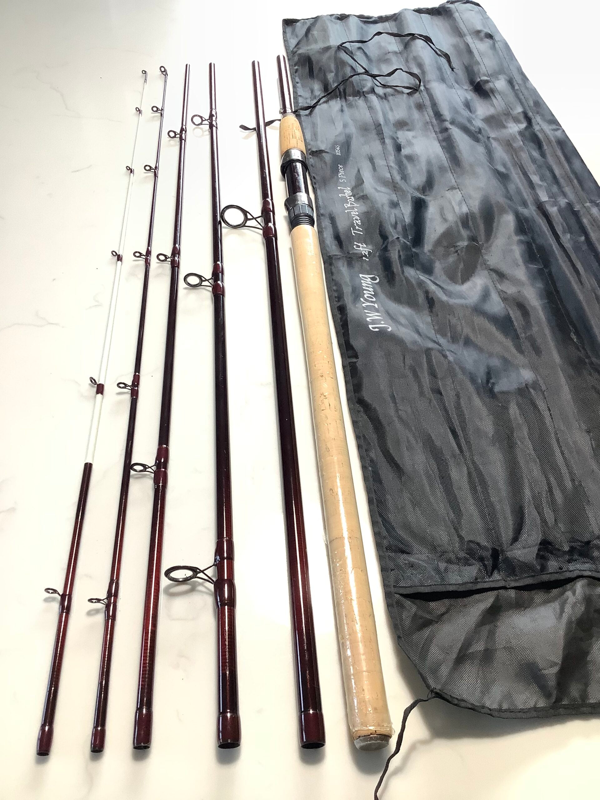 J.W. Young TRAVEL BARBEL 12ft Rod