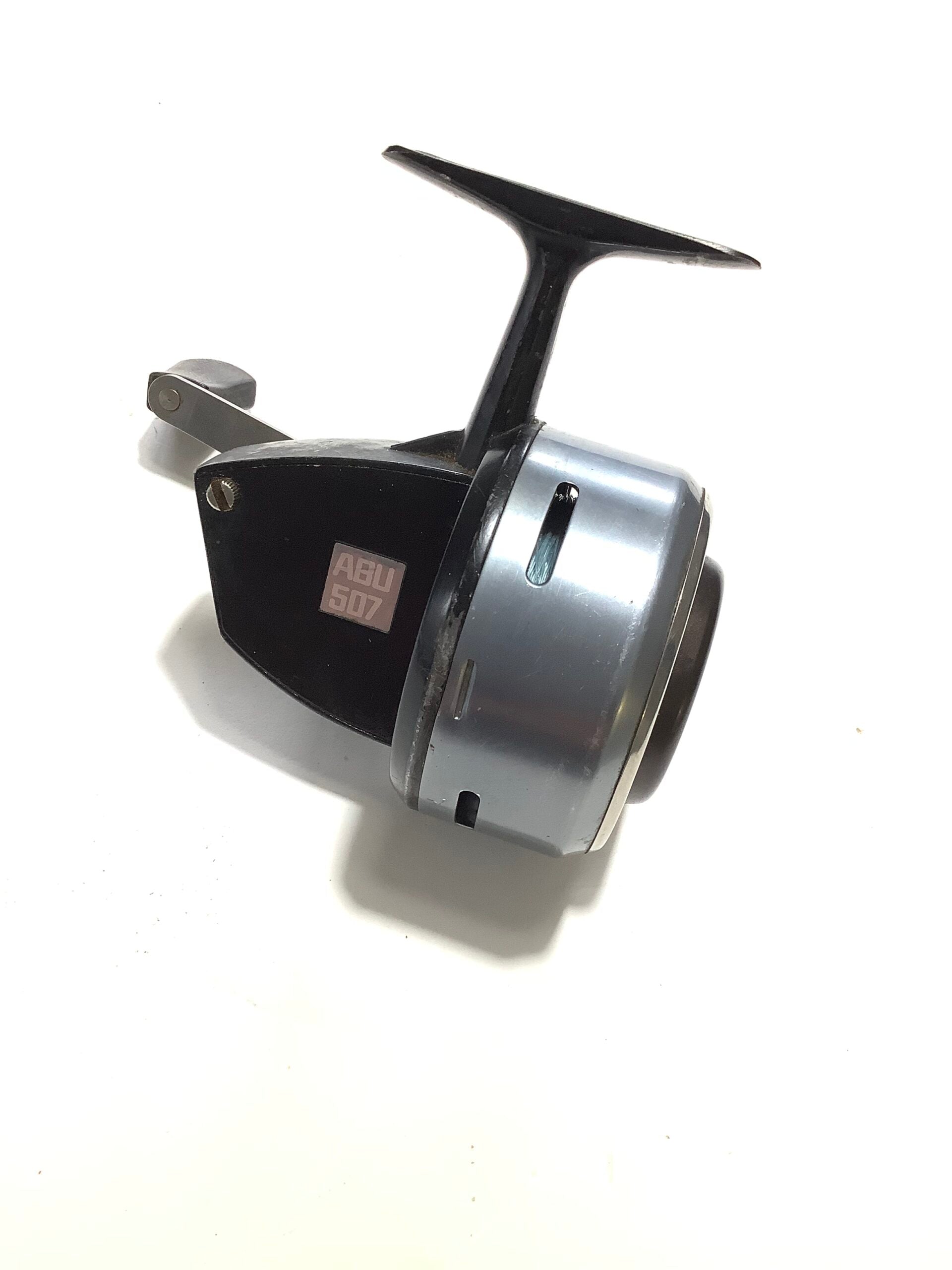 abu 507 fishing reel Garcia MKII, Reel, Spincast Reels, Allround Fishing, Unisex, Black/Silver, 507 Abu Garcia Abumatic 507 (3