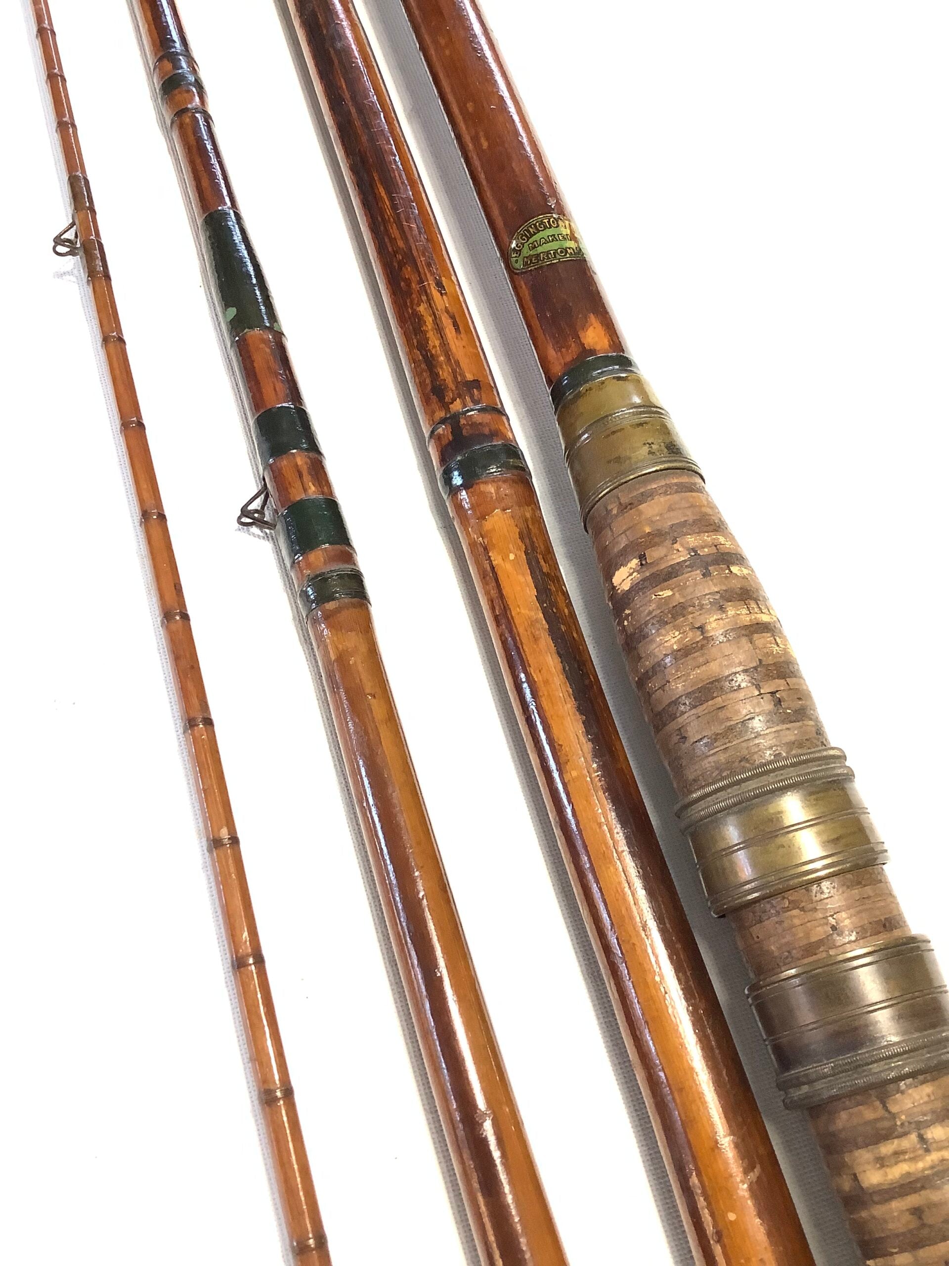 Scarce EGGINGTON Son 15ft Cane Rod ( In need of restoration )