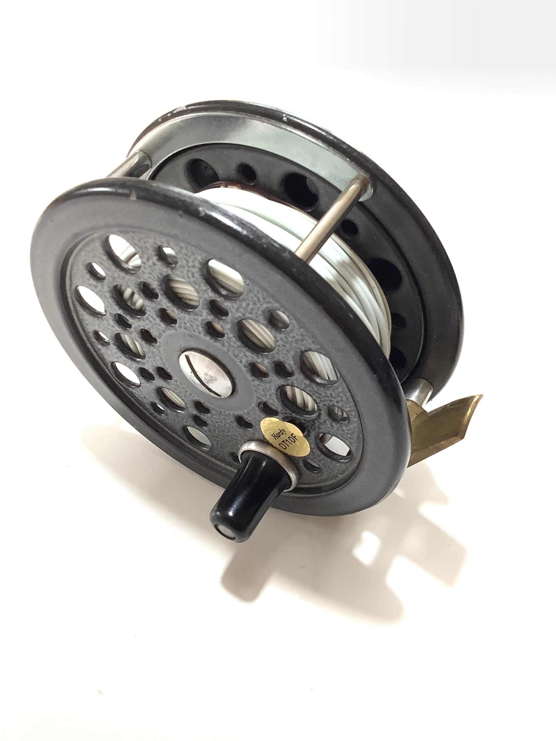 J. W.Youngs Made SUPER CONDEX SALMON FLY REEL WITH NEW HARDY BROS DT10F line