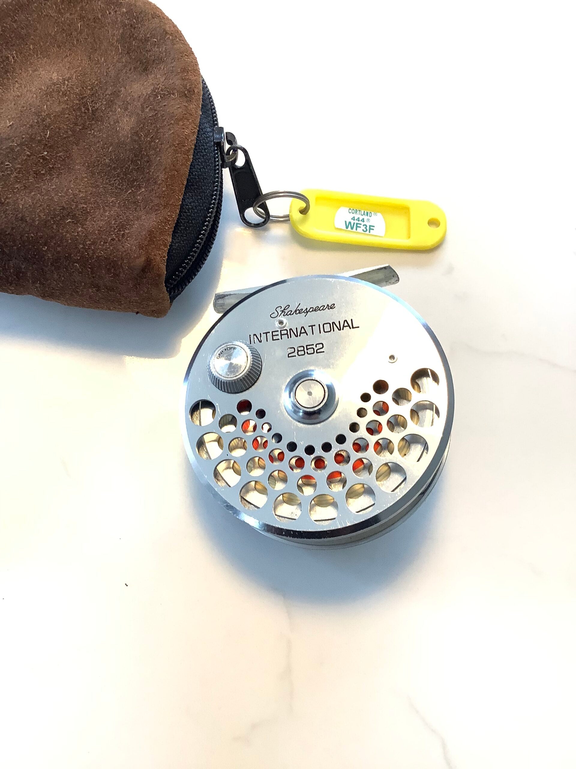 cortland 444 fly reel Scarce INTERNATIONAL Shakespeare 2852 Fly Reel with Cortland 444 line