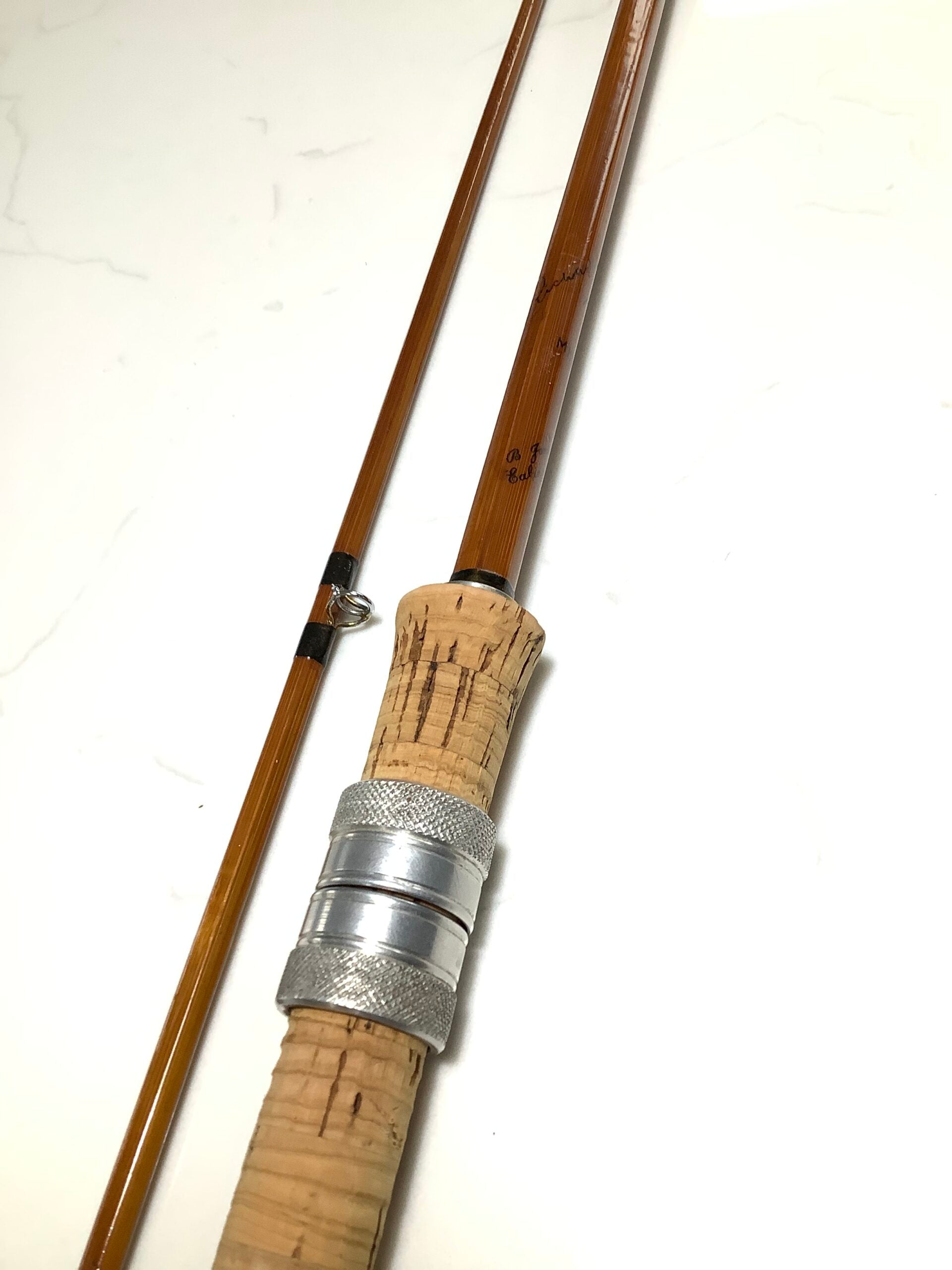 Rare EALING B.JAMES MKIV Built Cane Carp Rod