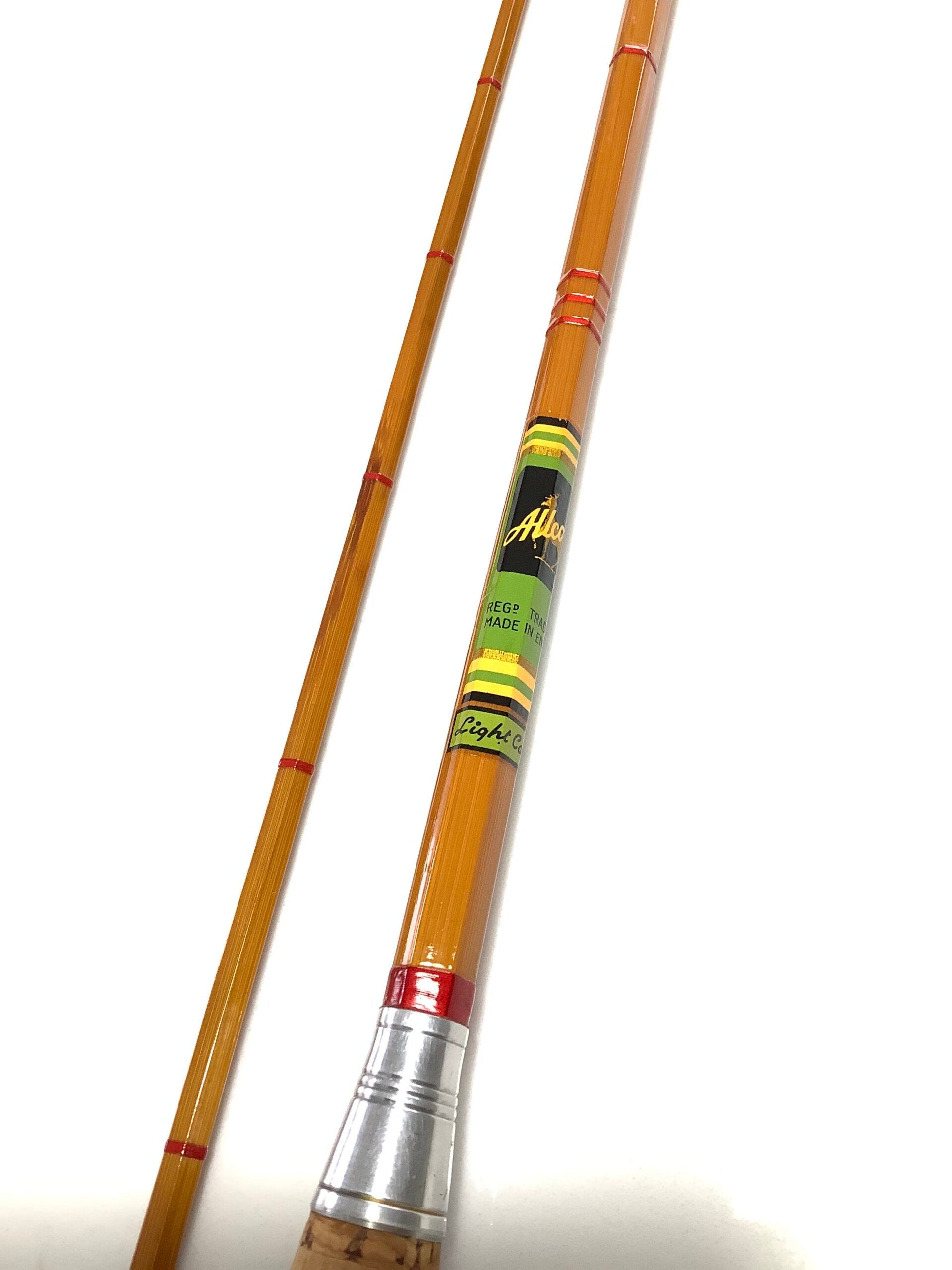 Allcock Co 7ft Lightcaster Built cane Rod