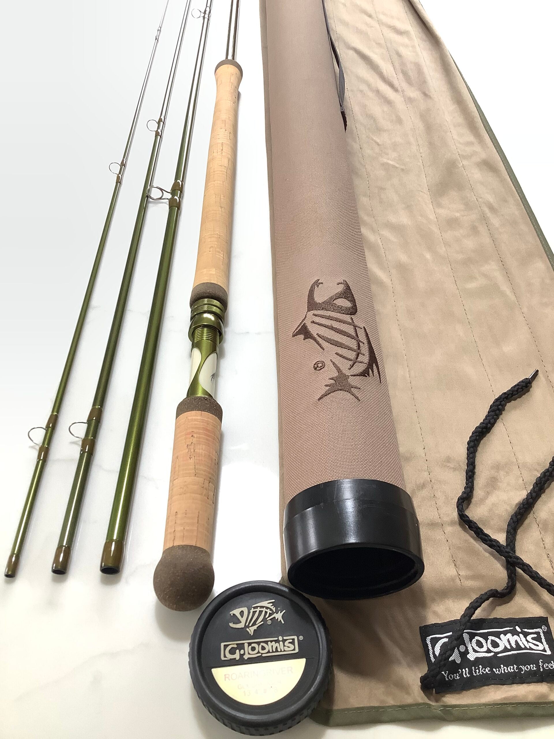 G.LOOMIS ROARING RIVER GLX DREDGER 13ft 4” # 7/8 Fly Rod