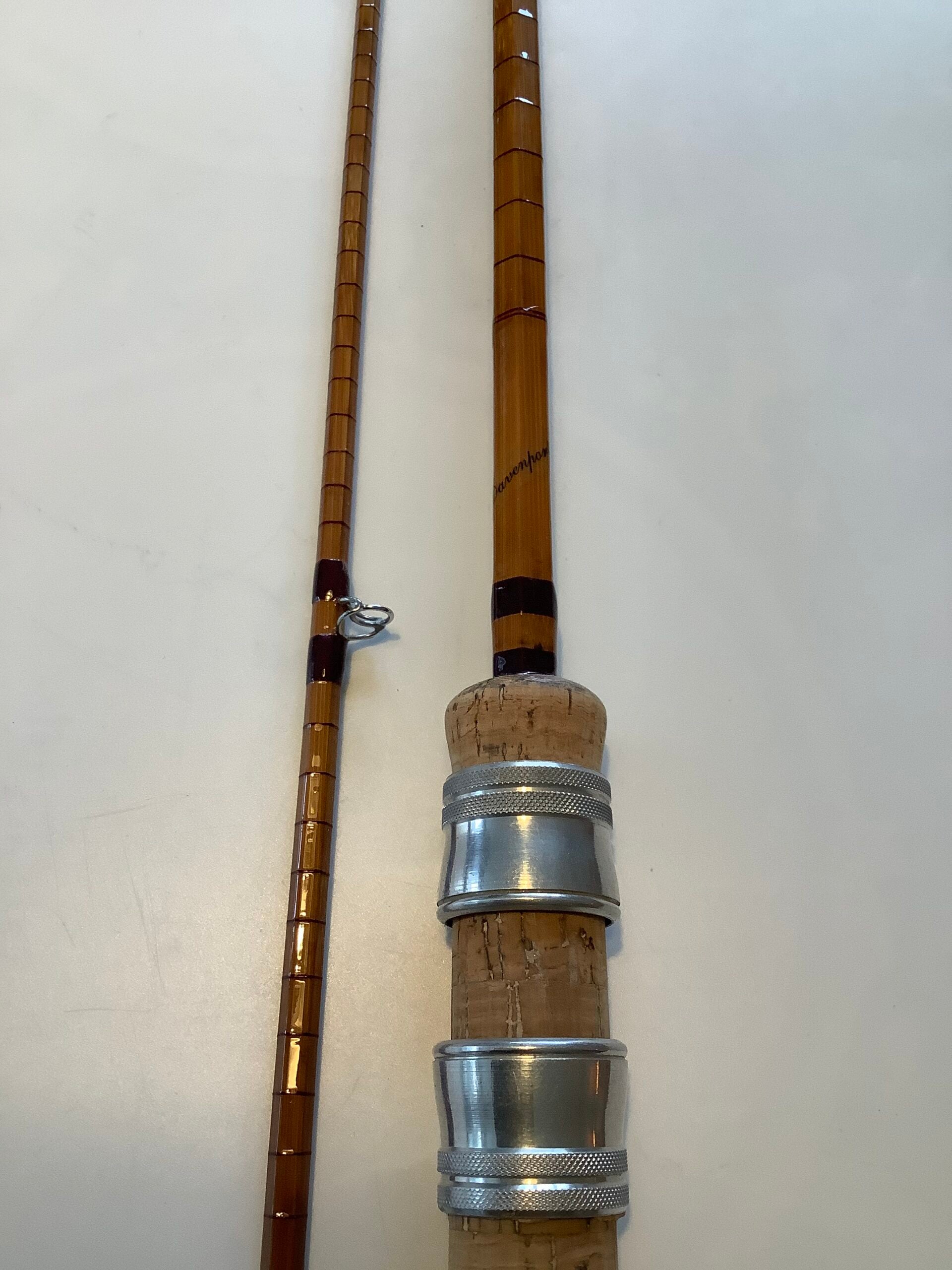 Davenport & Fordham’s Avon built cane rod in superb condition 10ft having intermediate whippings