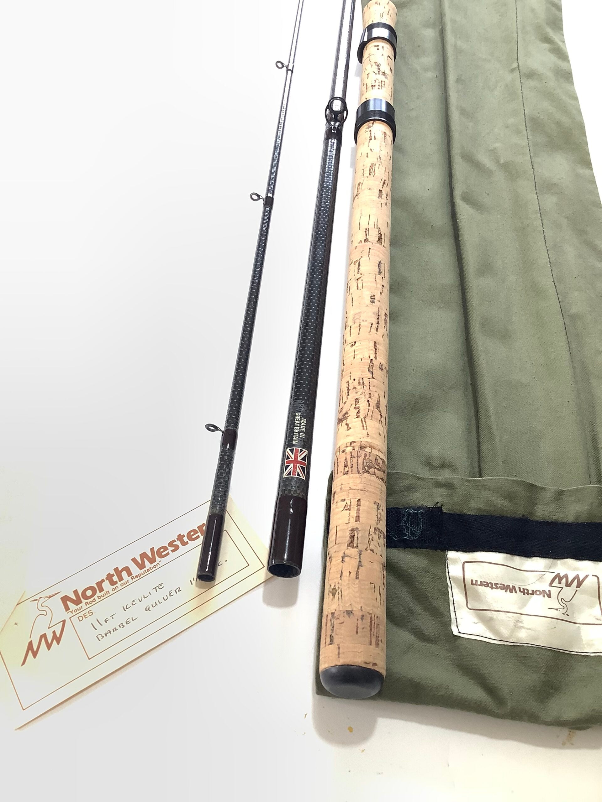 North Western BARBEL QUIVER Kevlite 11ft Rod