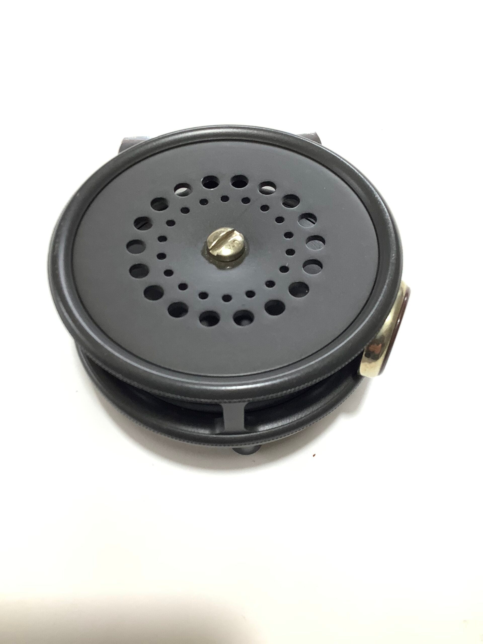 Rare LEFT HAND Hardy Bros Perfect 33/8” Fly Reel
