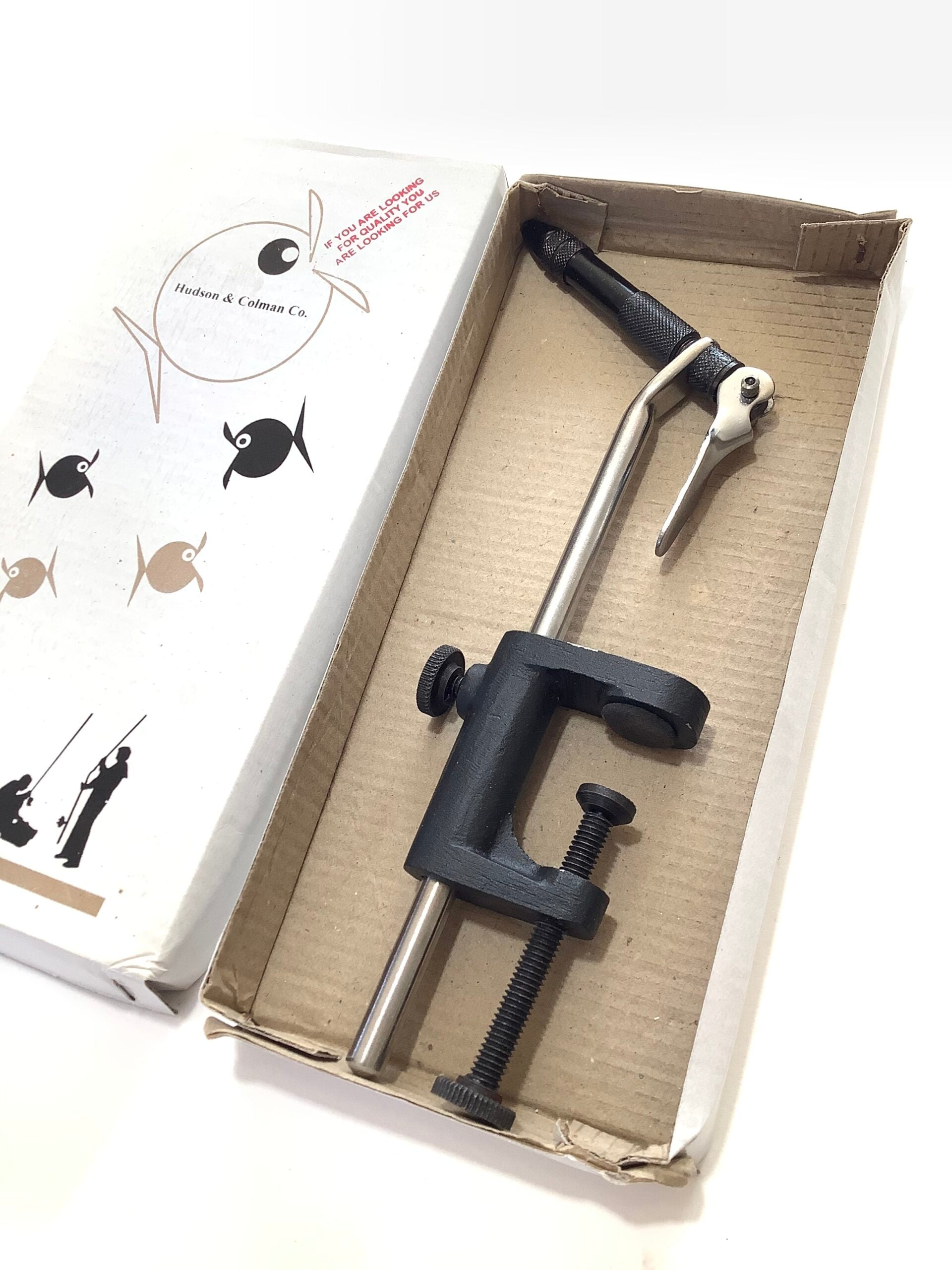 New Hudson Colman Co. Fly Tying Vice
