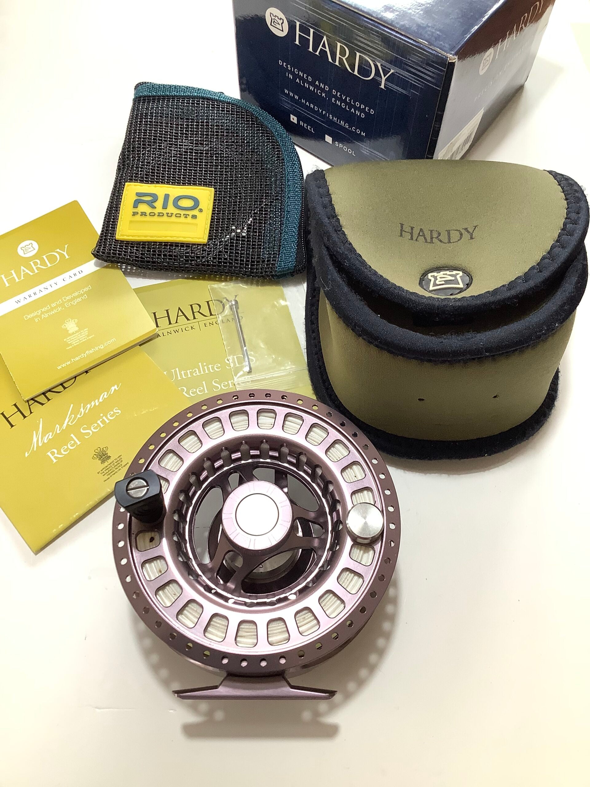 HARDY BROS SDS ULTRALITE SERIES 8000 Salmon Fly Reel