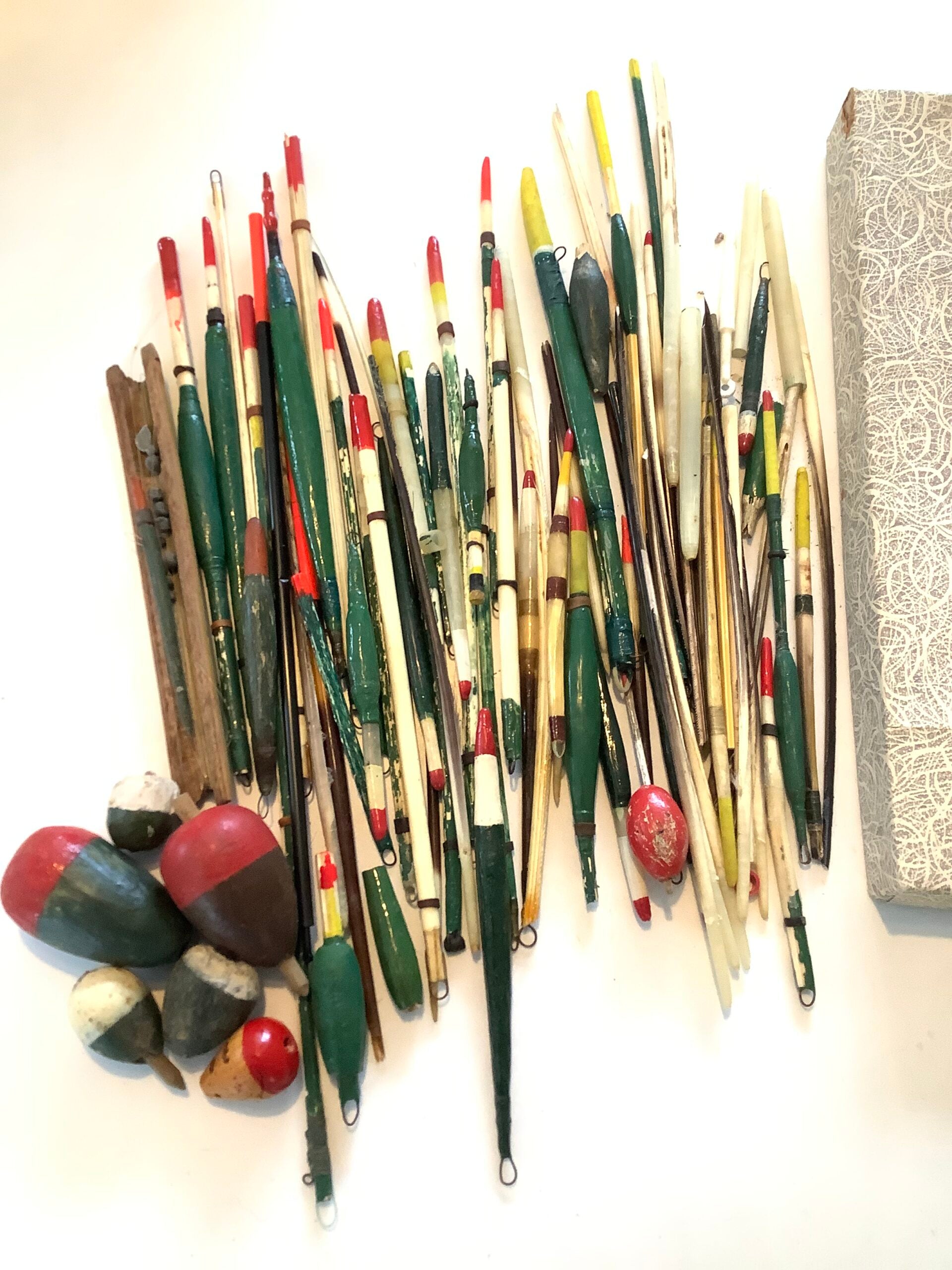 A selection of vintage floats