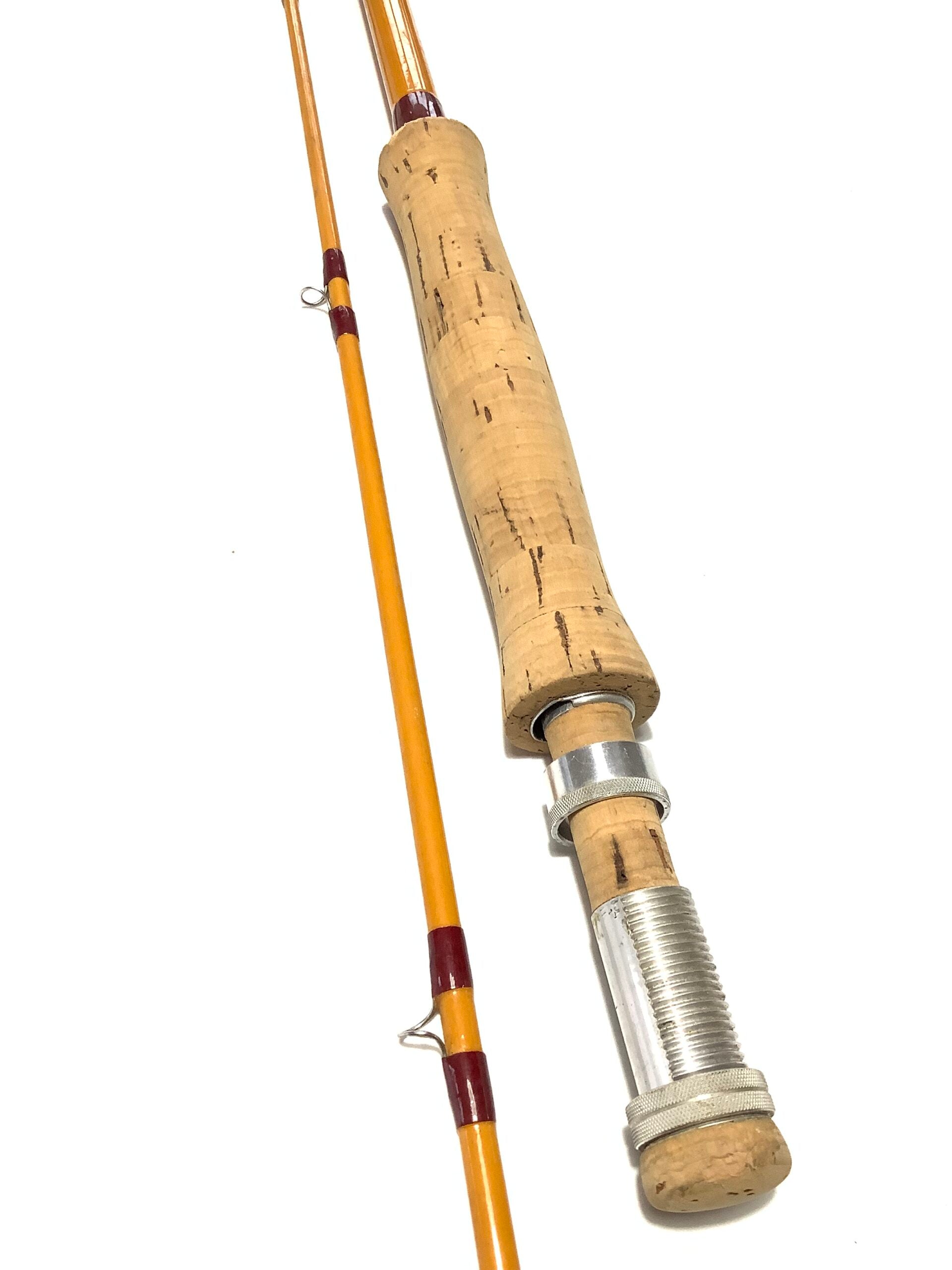 antique hardy fly fishing rods - Model HF85, 8'6" 2pc 6wt Fiberglass Rod Hardy Bros SWIFT