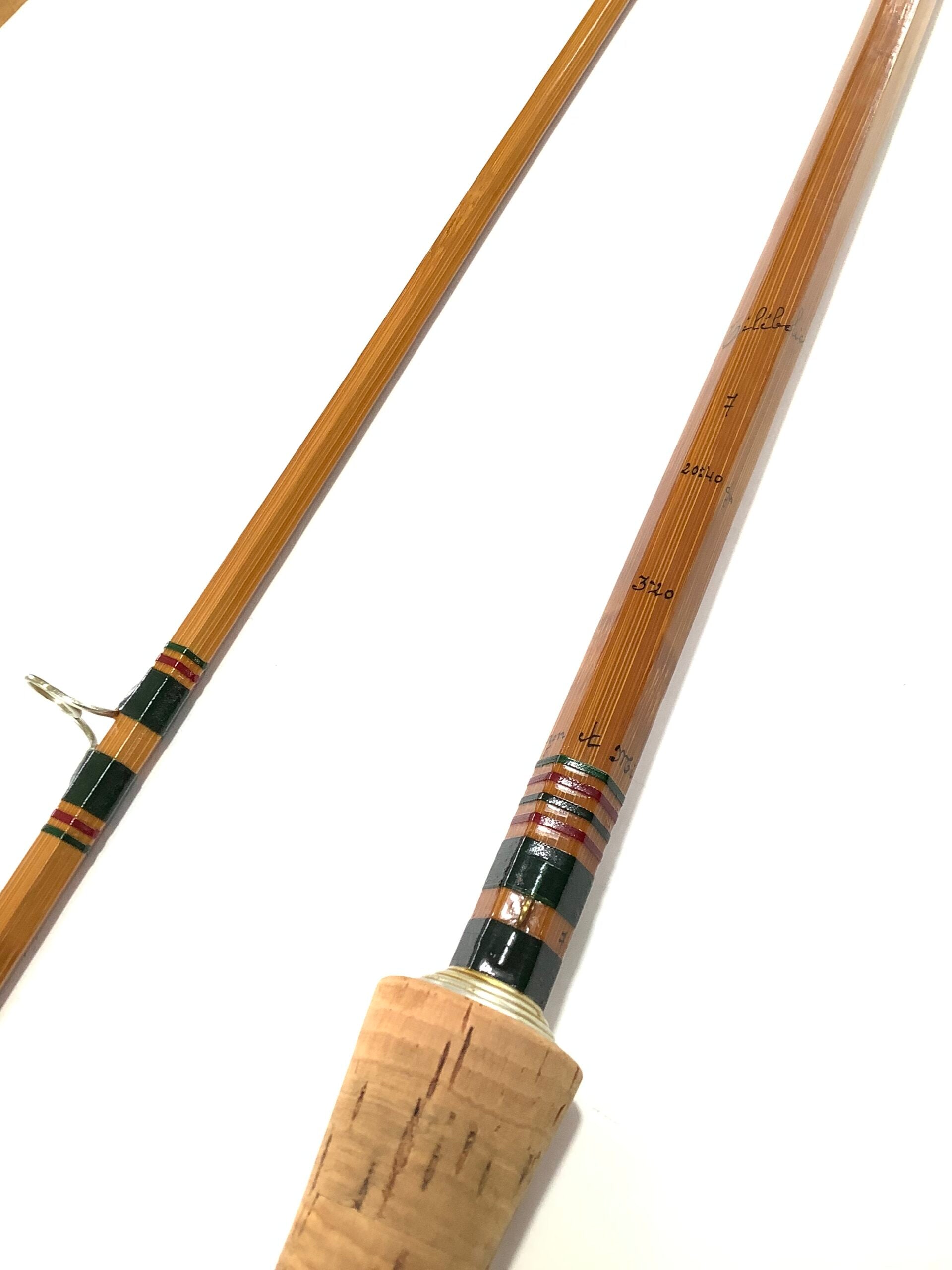 Scarce PEZON MICHEL “ TELEBOLIC” 10ft 6” Built Cane Rod