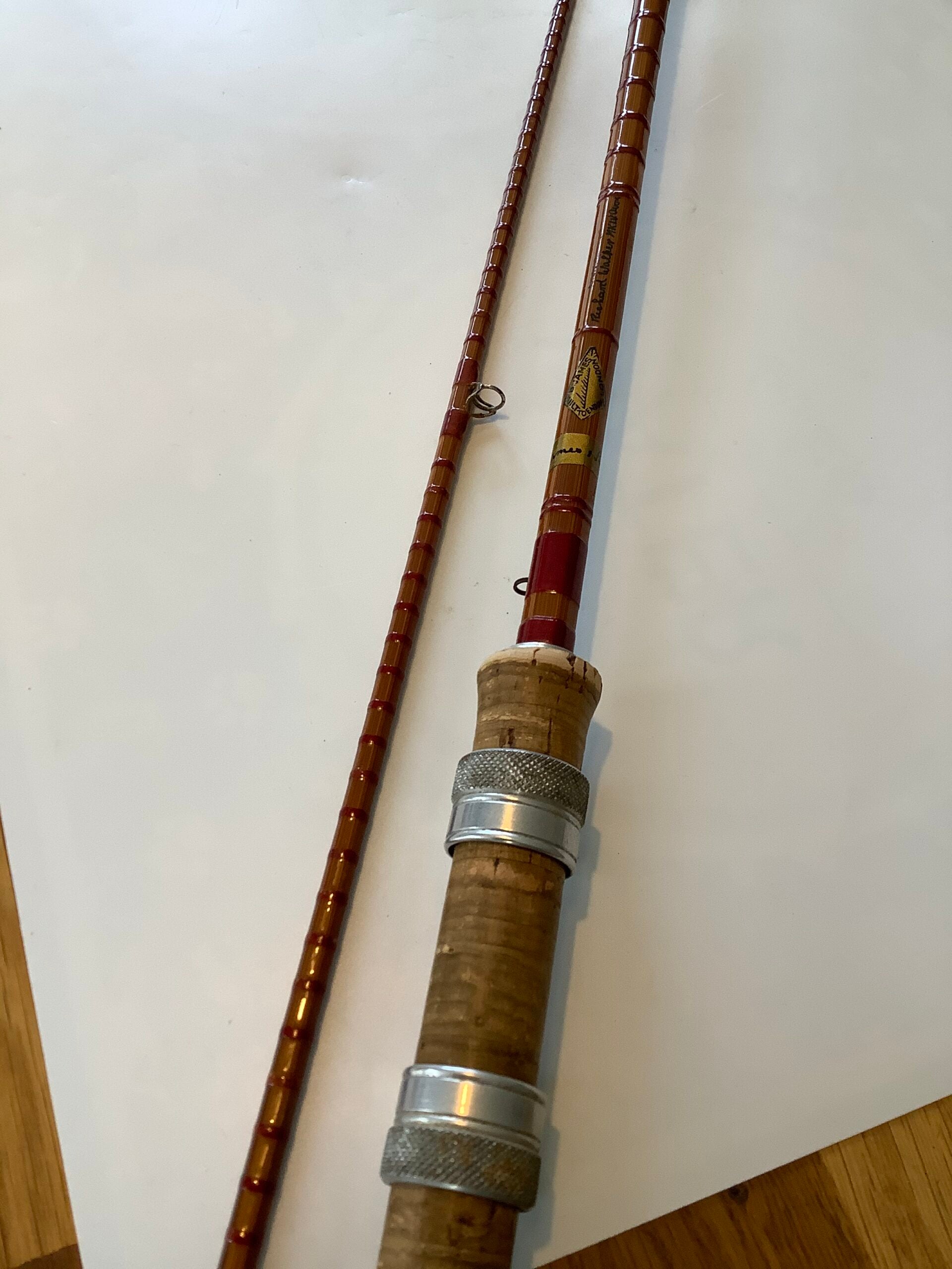 Early B.James Richard Walker MKIV Avon signature rod