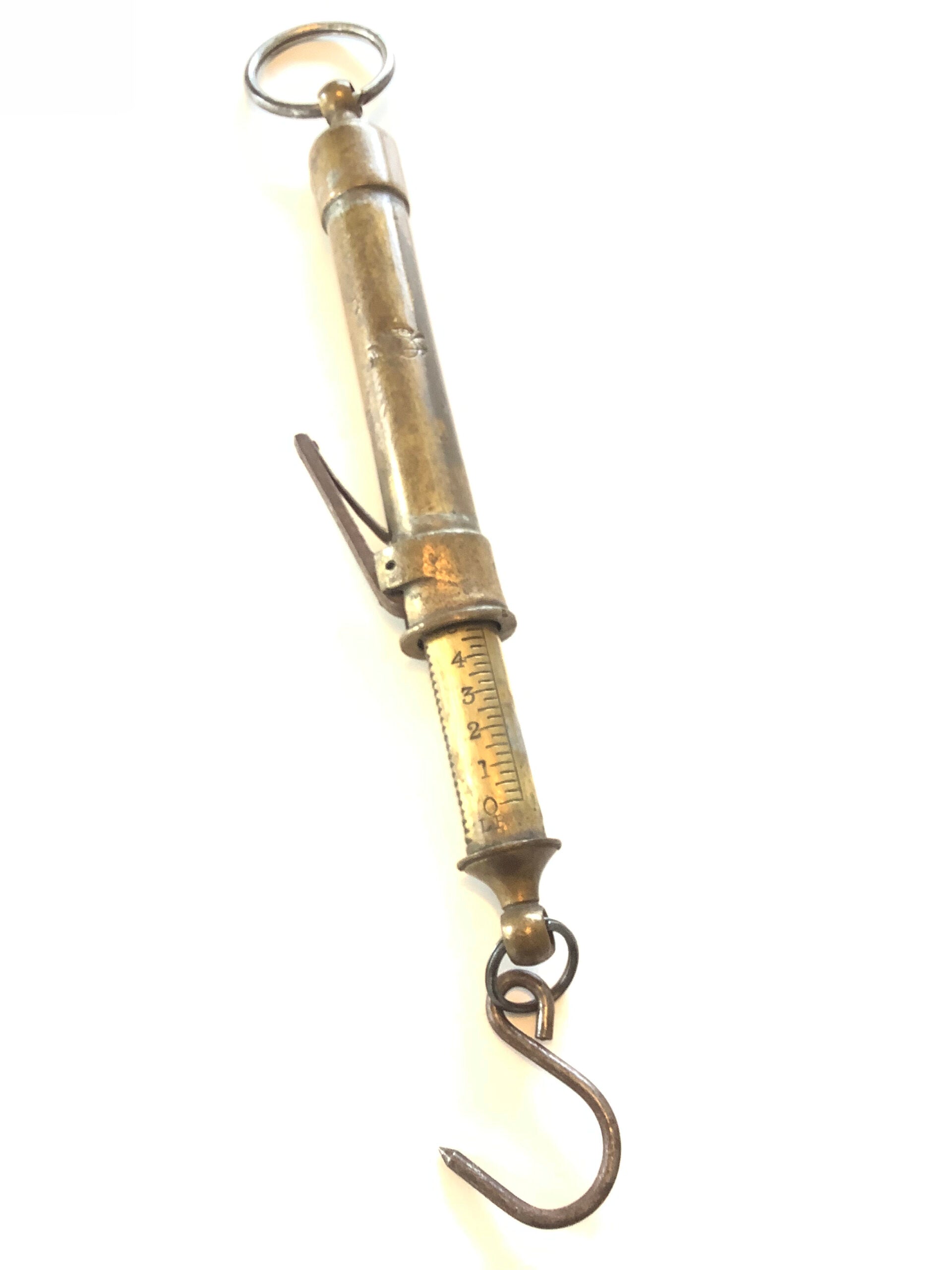 Rare Antique Brass fisherman’s balance