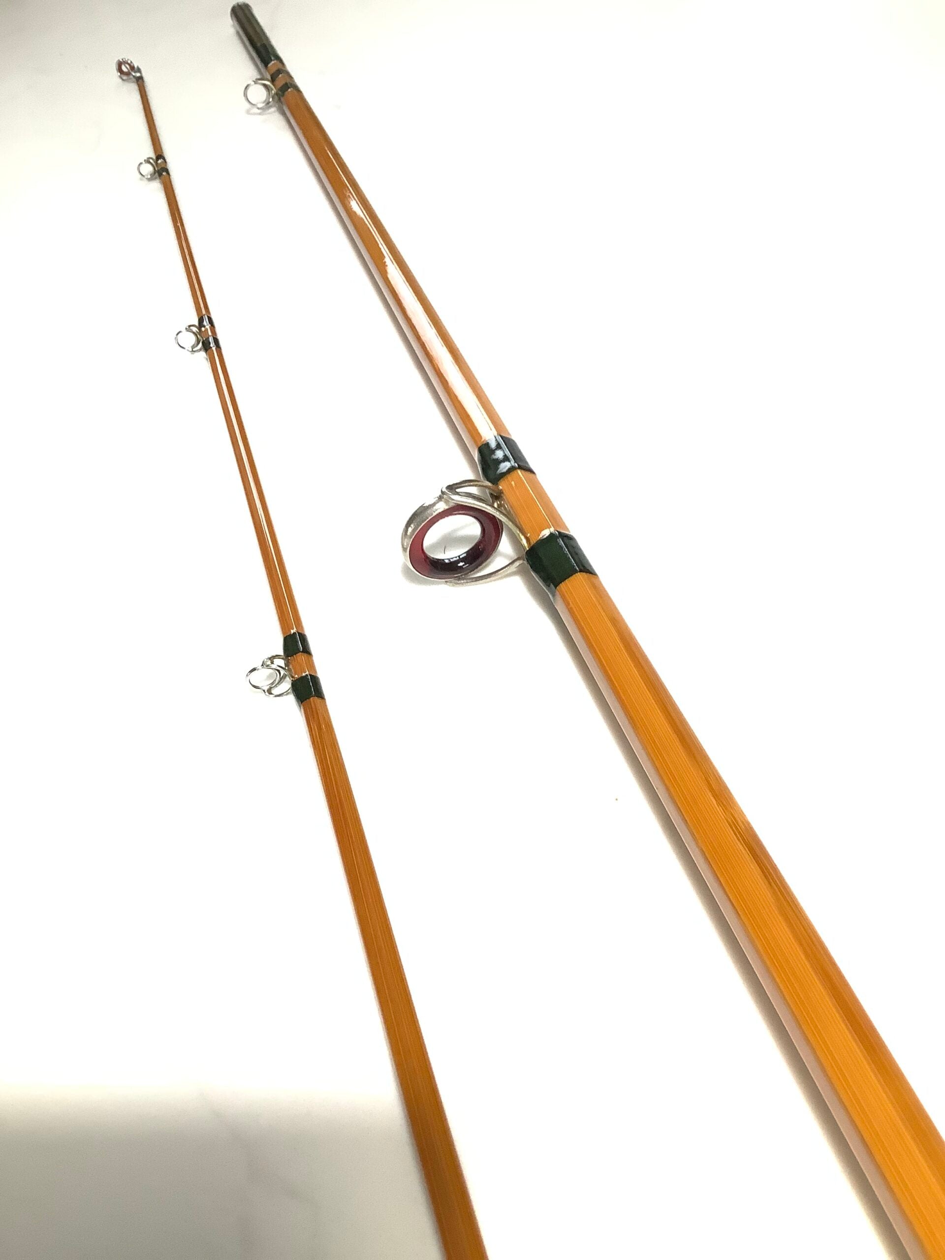 Very RARE Edward Barder “ CHRIS YATES CARP STALKING ” Built Cane Rod