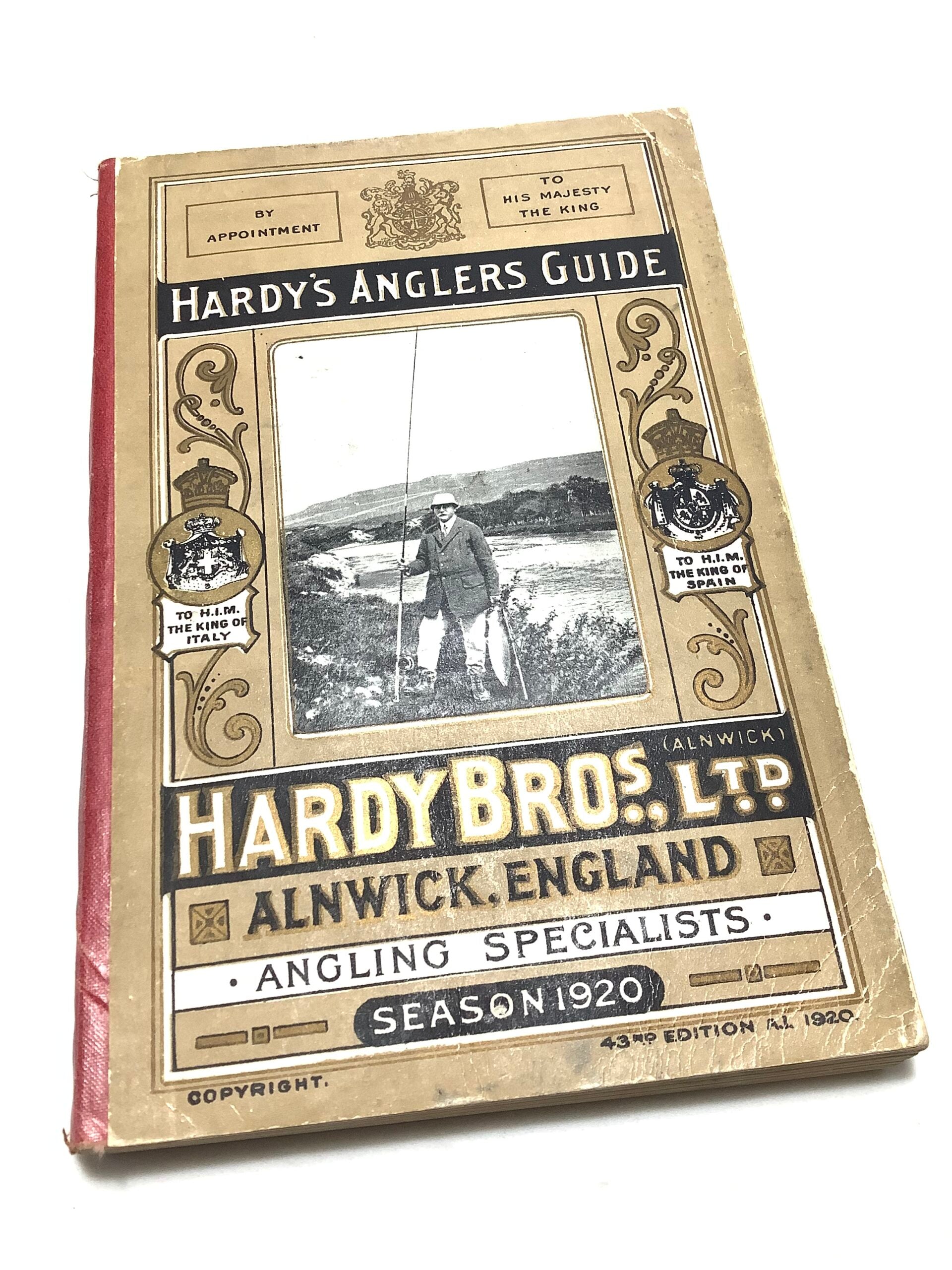 Excellent condition Antique 1920 HARDY BROS ANGERS GUIDE