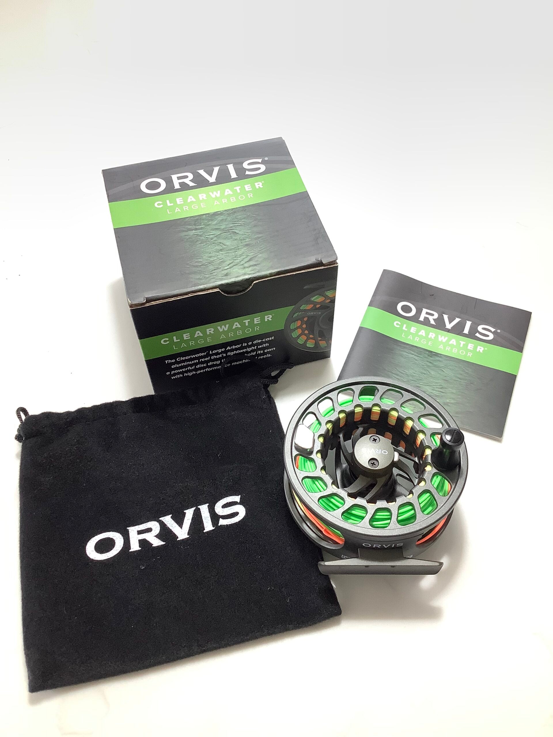 ORVIS Clearwater Large Arbor IV Fly Reel with new line