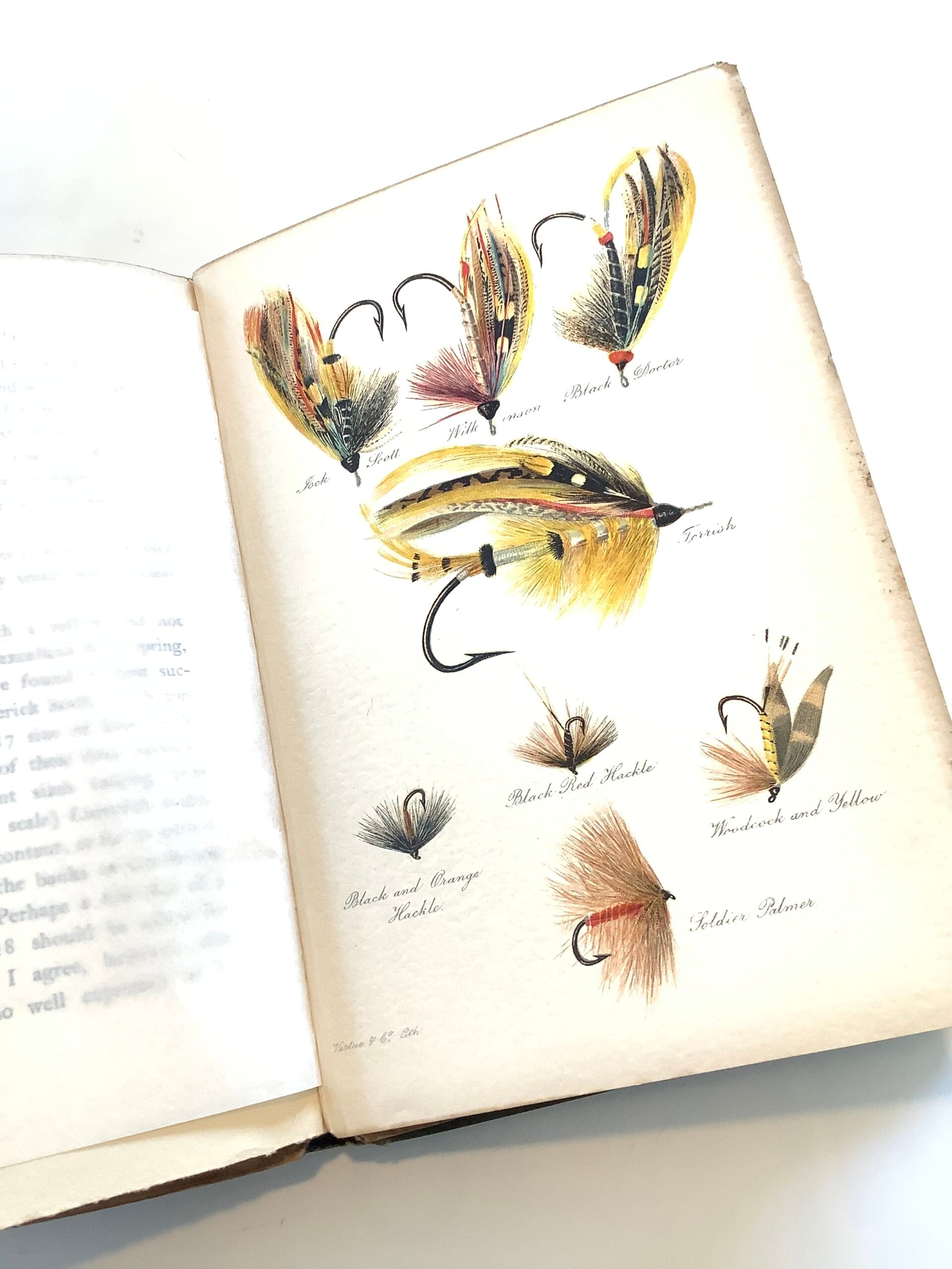 Antique book by Grey Sir Edward, Fly Fishing. 1899 edition