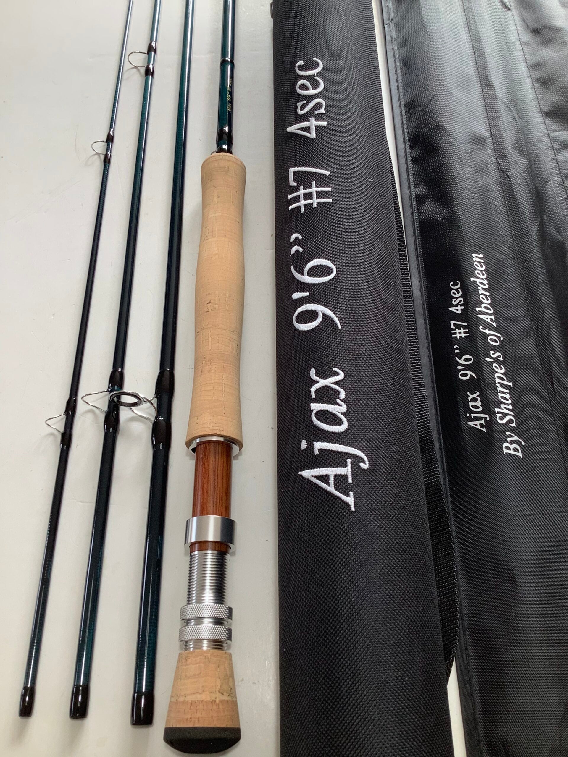 SHARPES OF ABERDEEN “ Ajax” Travel 9ft 6” #7 Fly Rod