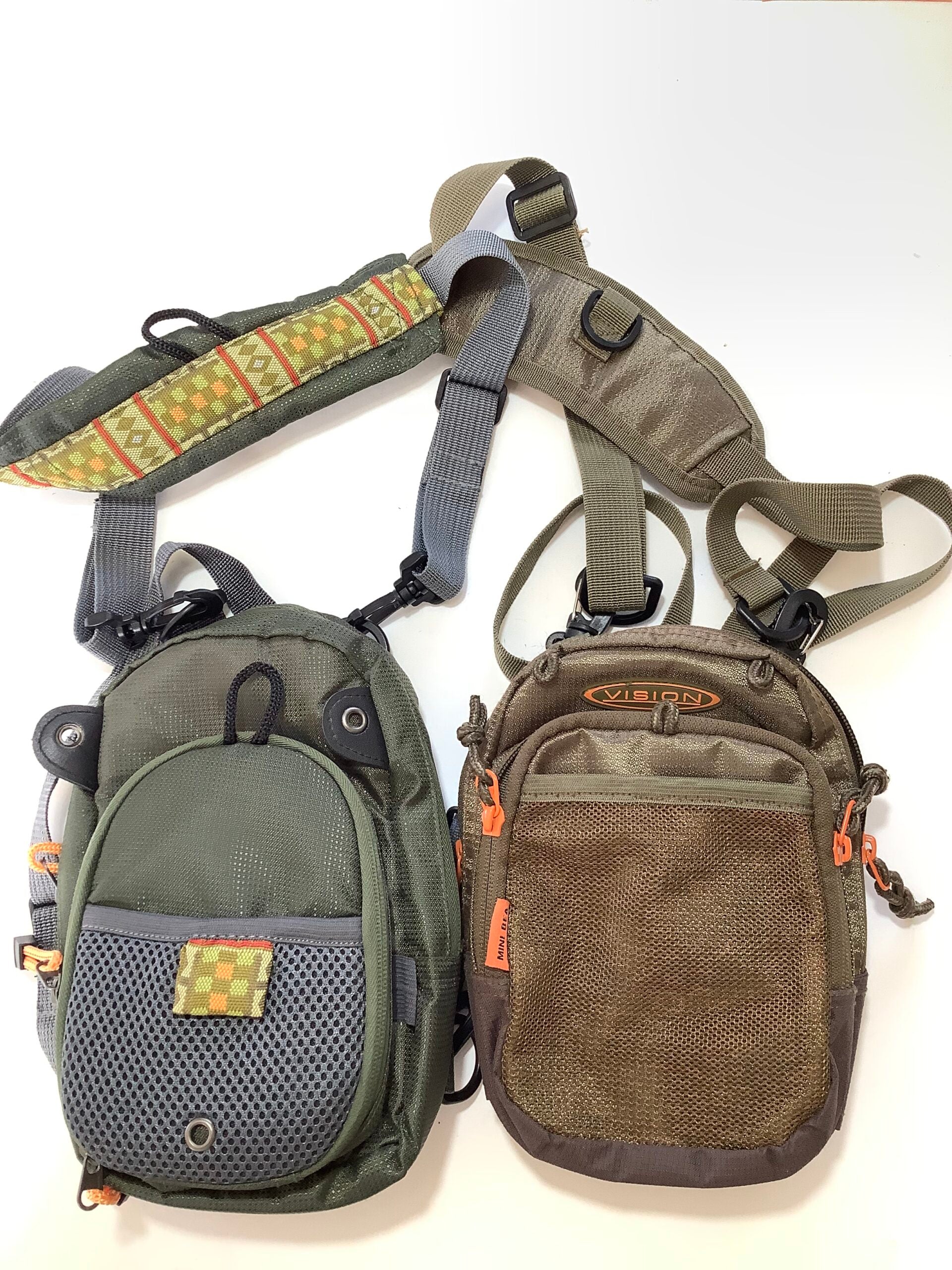 VISION Fly Fishing Chest Pack as New + Another Chest Pack