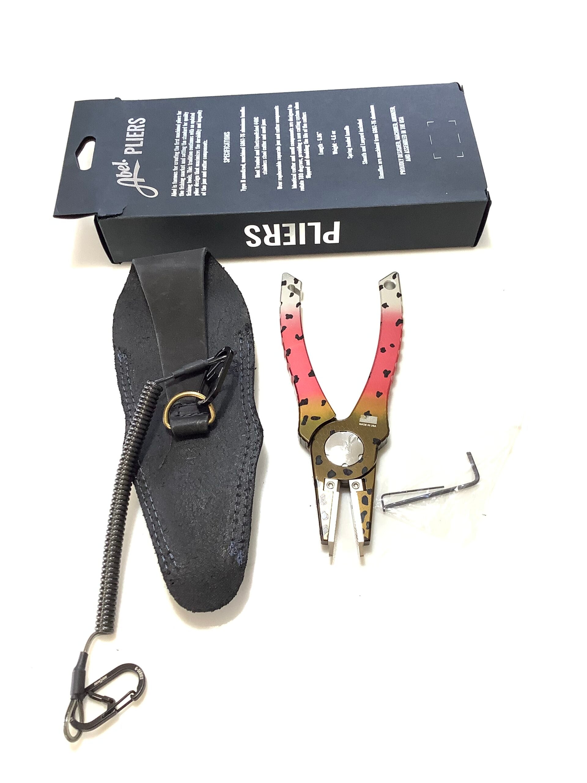 NEW ABEL Fishing Pliers Native Rainbow Graphic Design