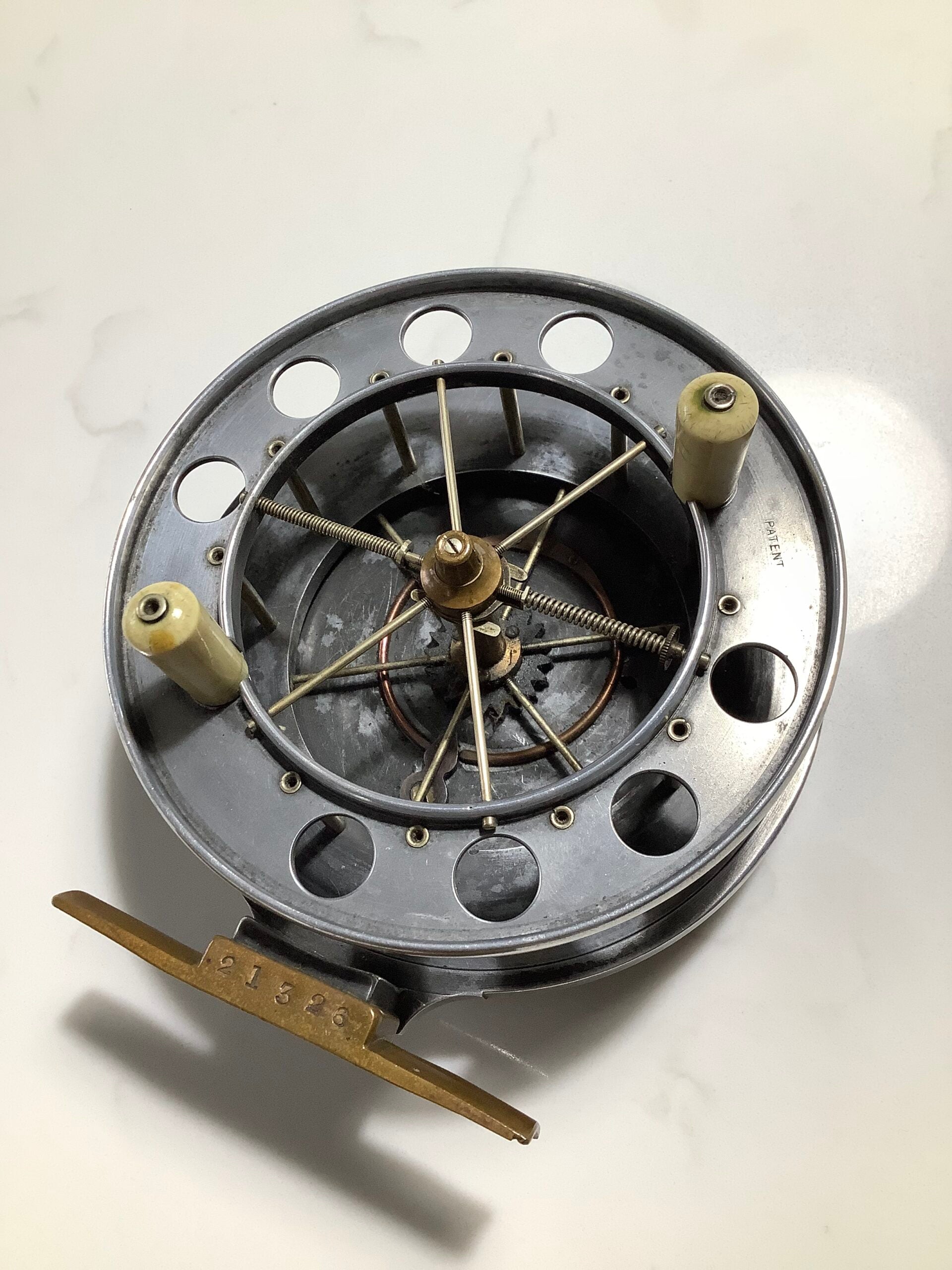 Antique Circa 1914 Allcock Co Aerial Centrepin 4 1/2”