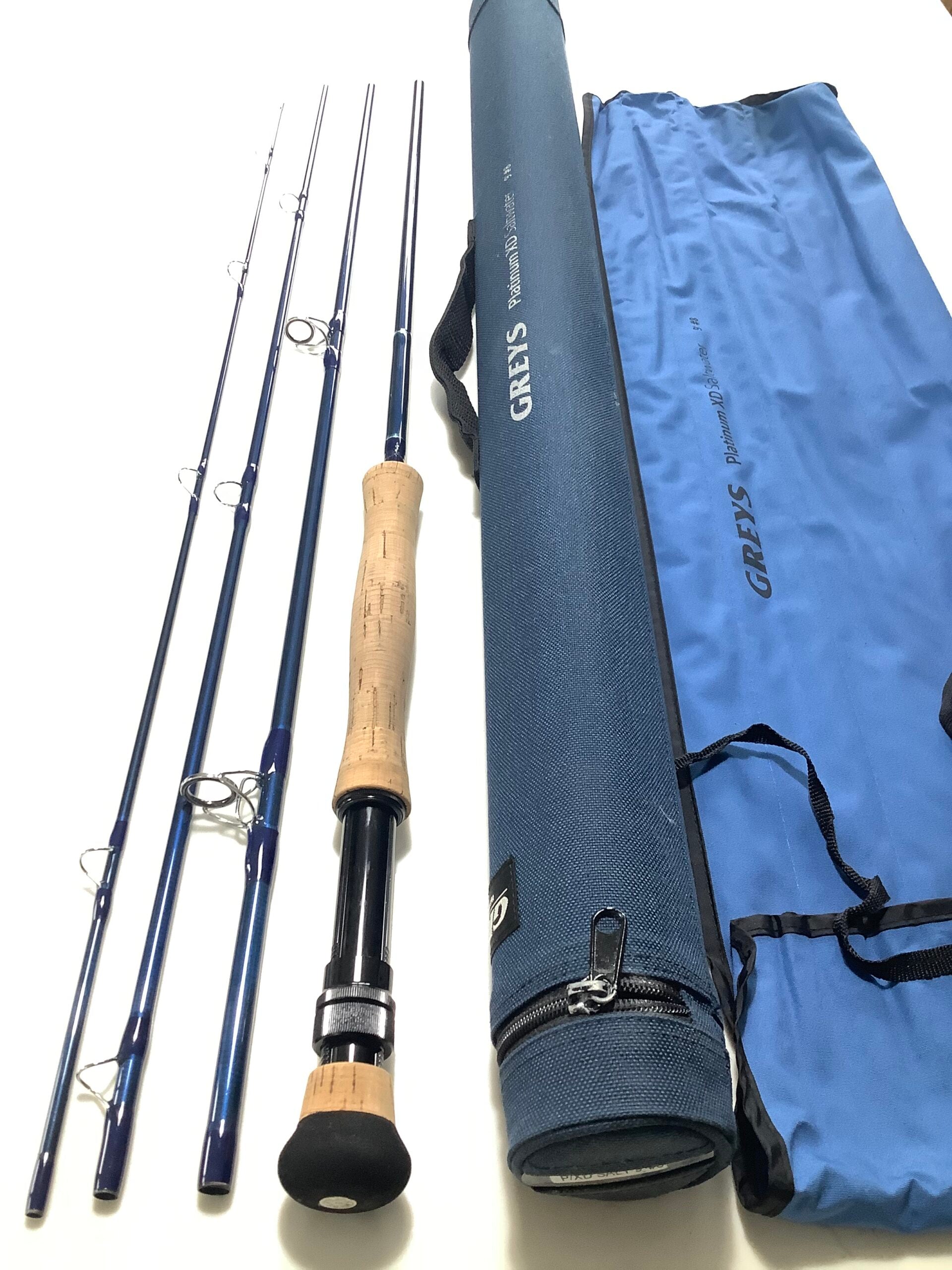 GREYS Platinum XD Saltwater 9ft #8 Travel Fly Rod