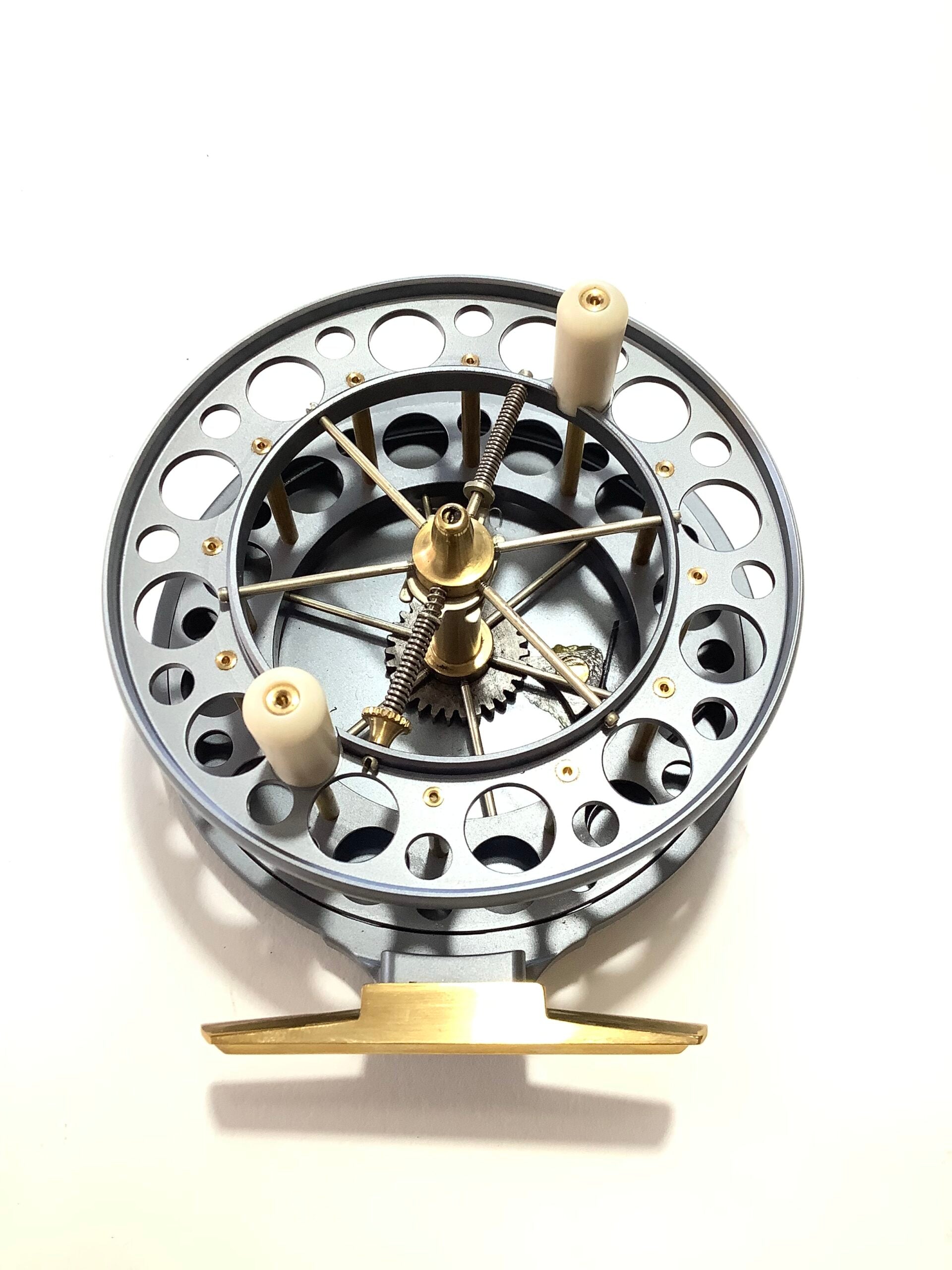 New unused Garry Mills T7 4” Centrepin Reel.