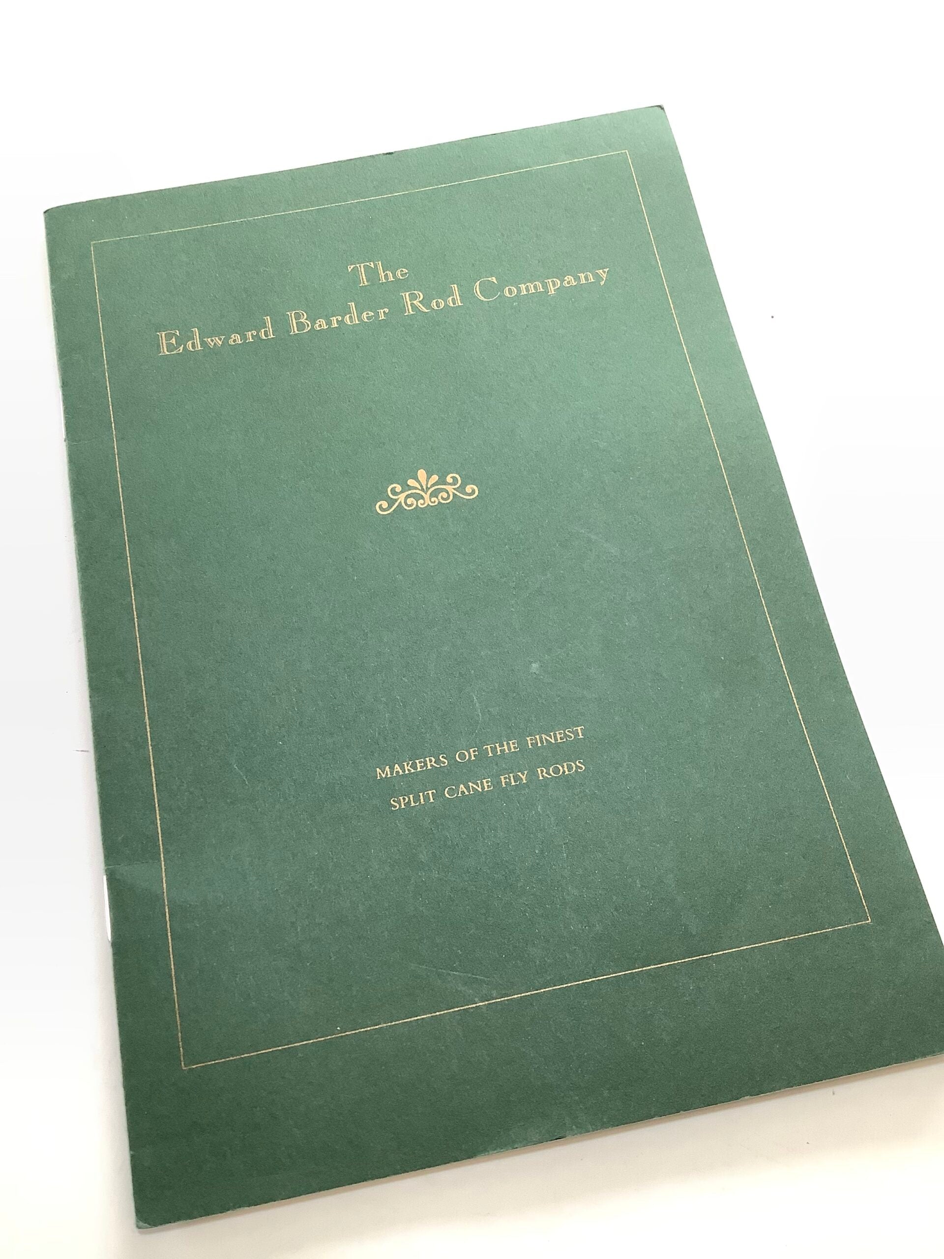 EDWARD BARDER ROD CATALOGUE AND PRICE GUIDE LIST
