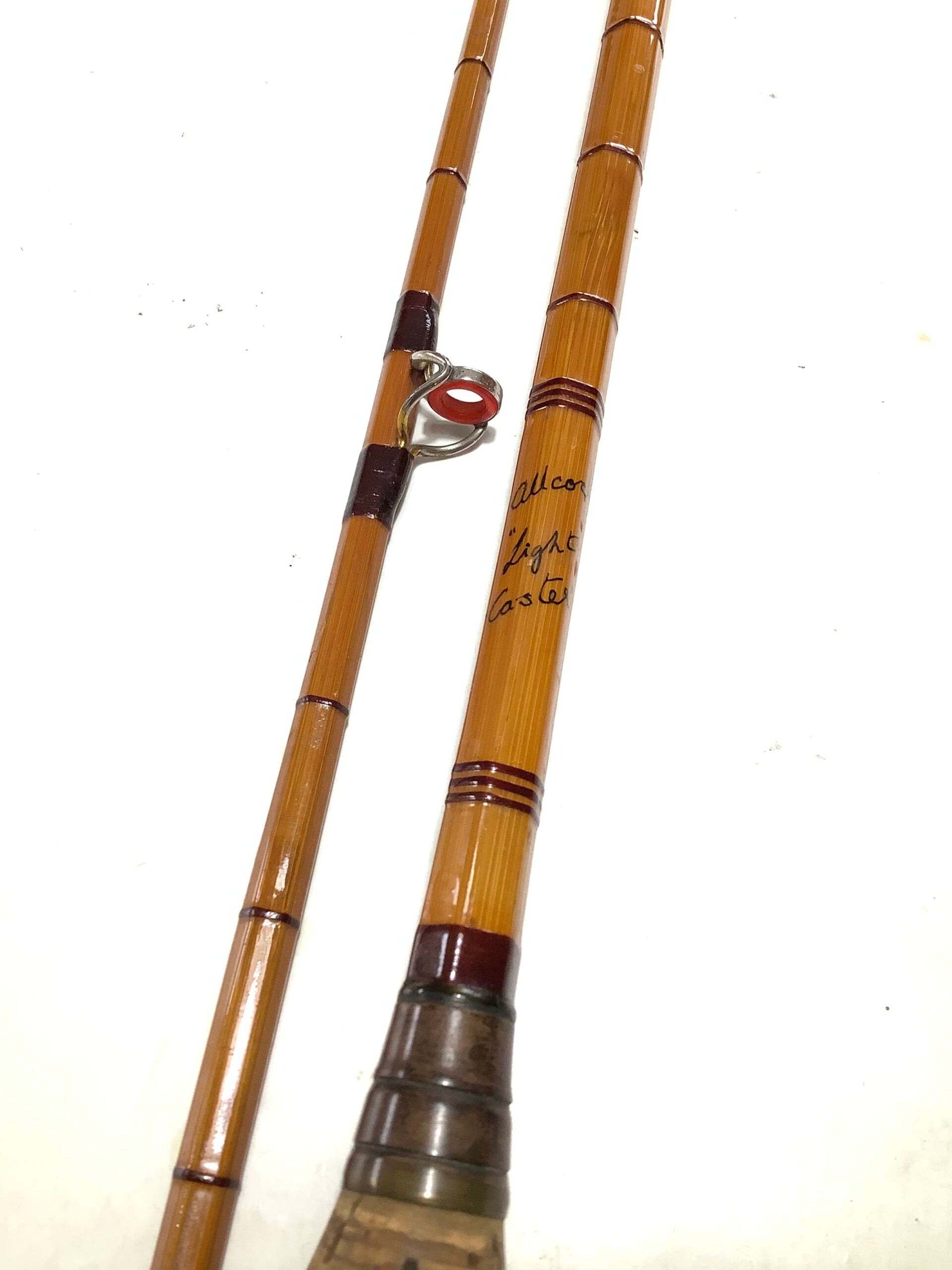 Built Cane 7ft Light Caster Rod by Allcocks deluxe model
