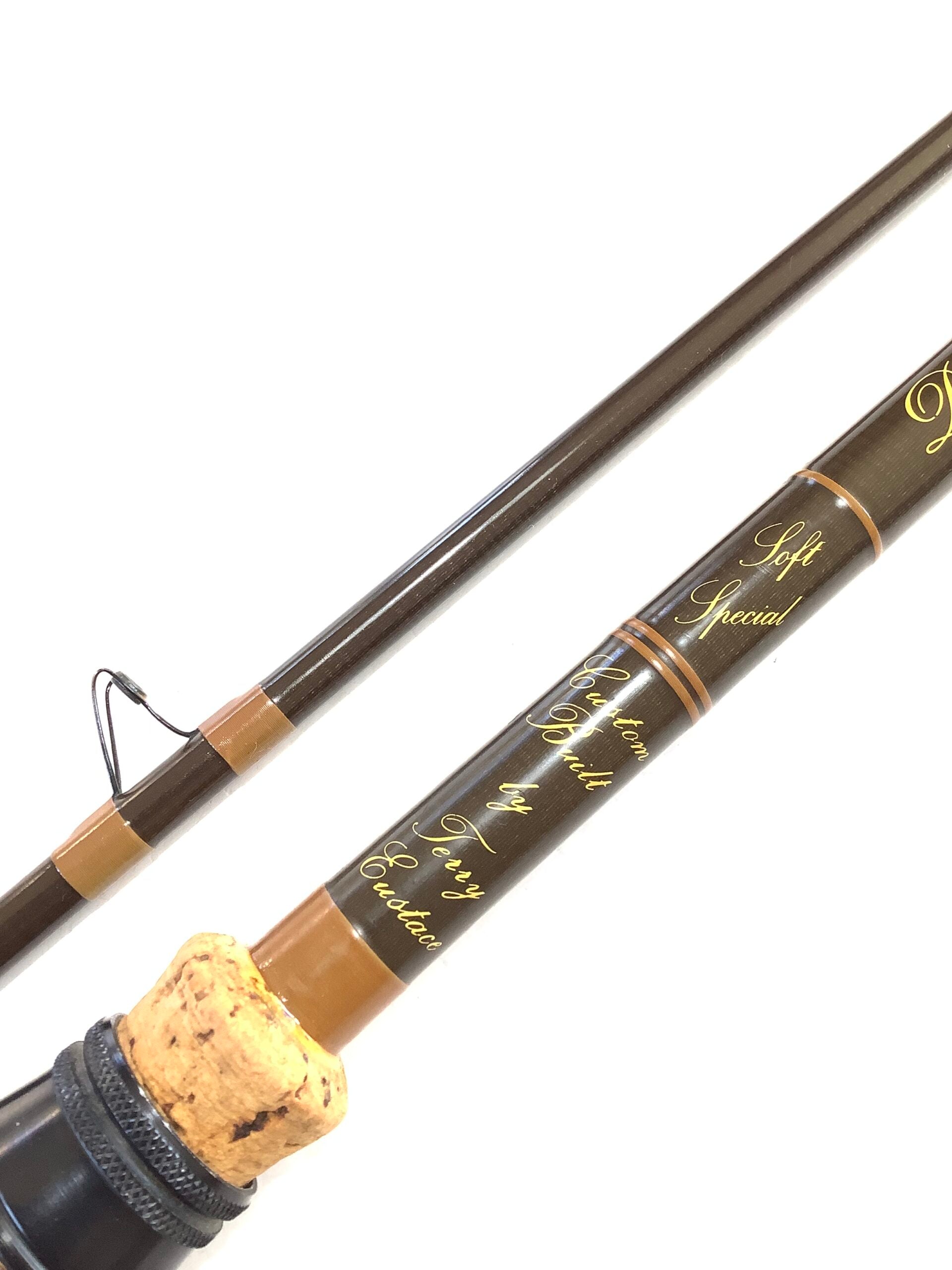 Vintage TERRY EUSTACE Custom Built “ Soft Special” Rod