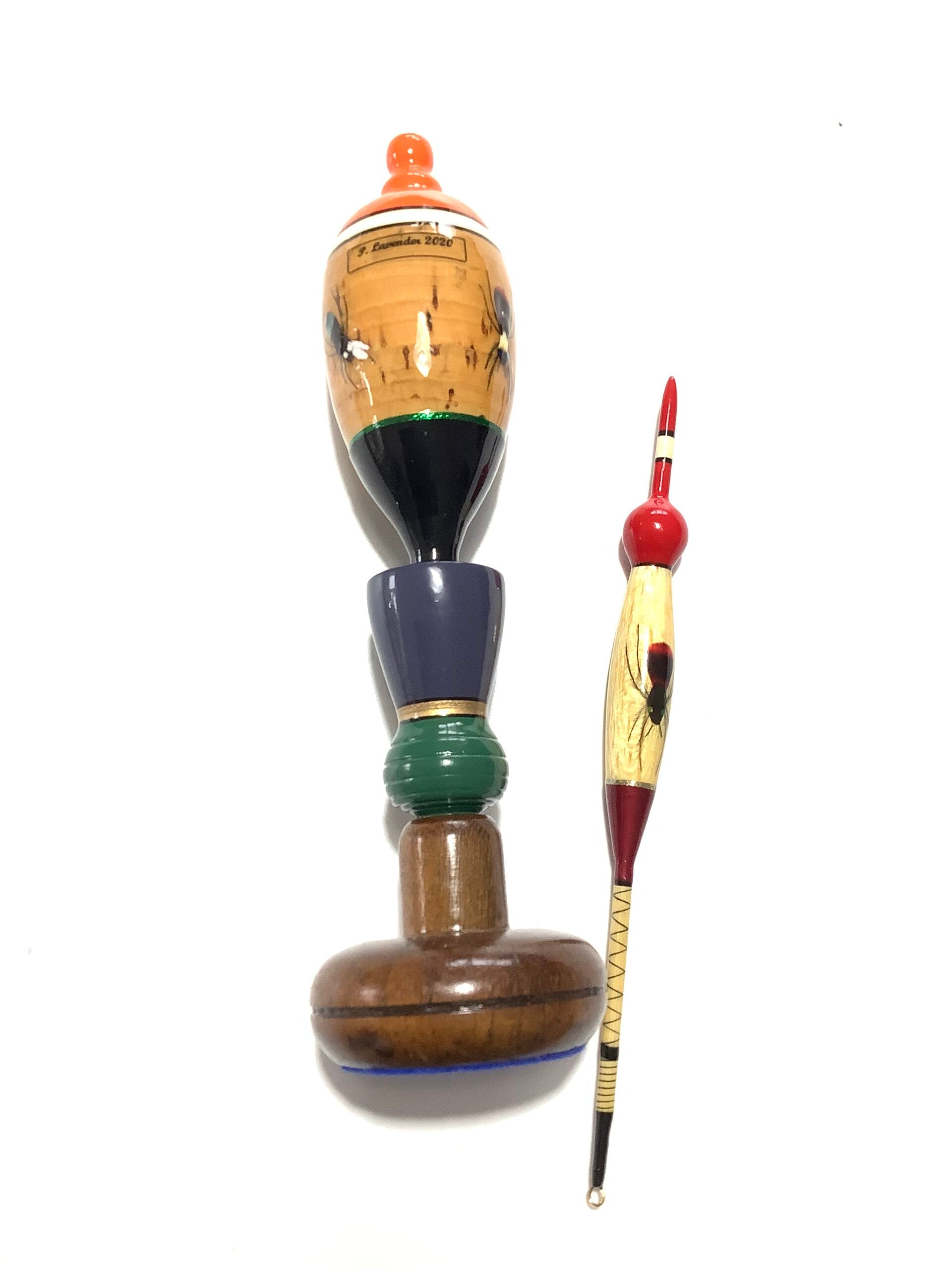 Rare PAUL LAVENDER PIKE TROPHY DESK TOP FLOAT