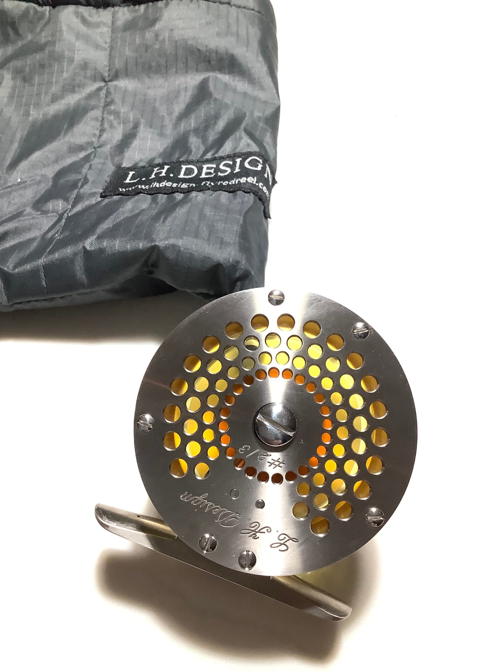 L.H.DESIGN Leen Huisman AMBER #2/3 Smallest Size Fly Reel