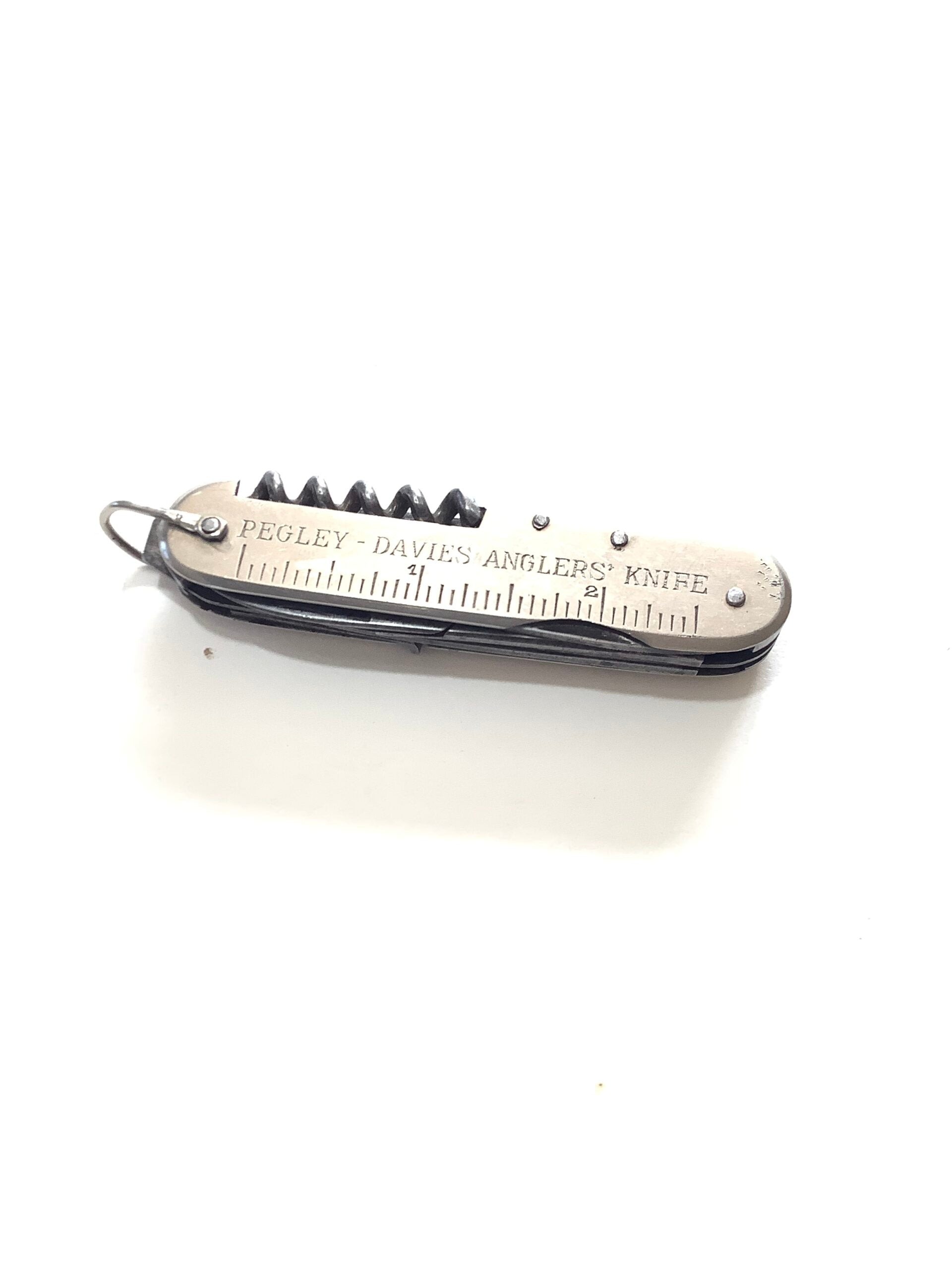 Vintage PEGLEY DAVIES Anglers Multi-tool Pocket Knife