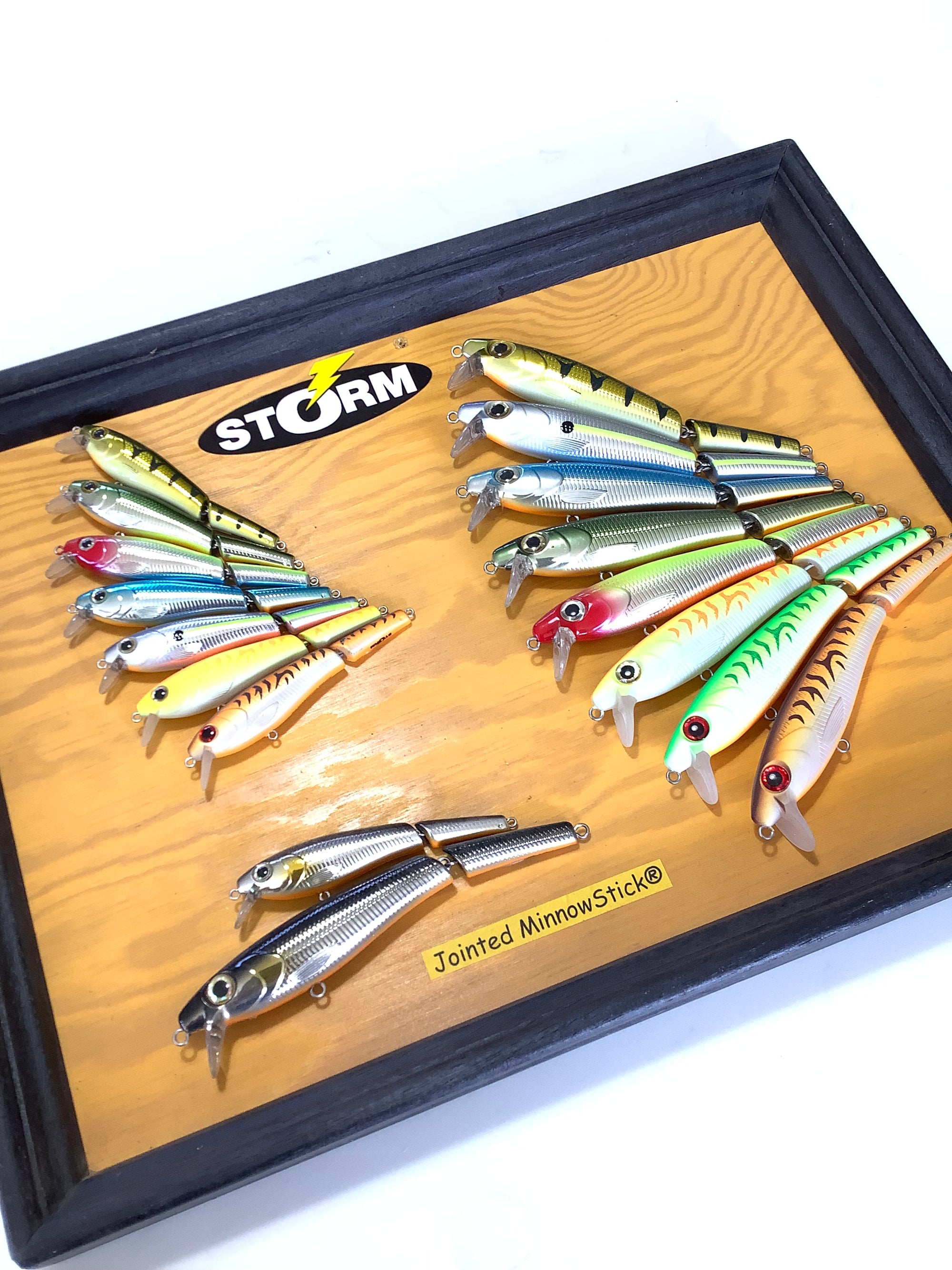Ex Shop Display Collection Of STORM Lures