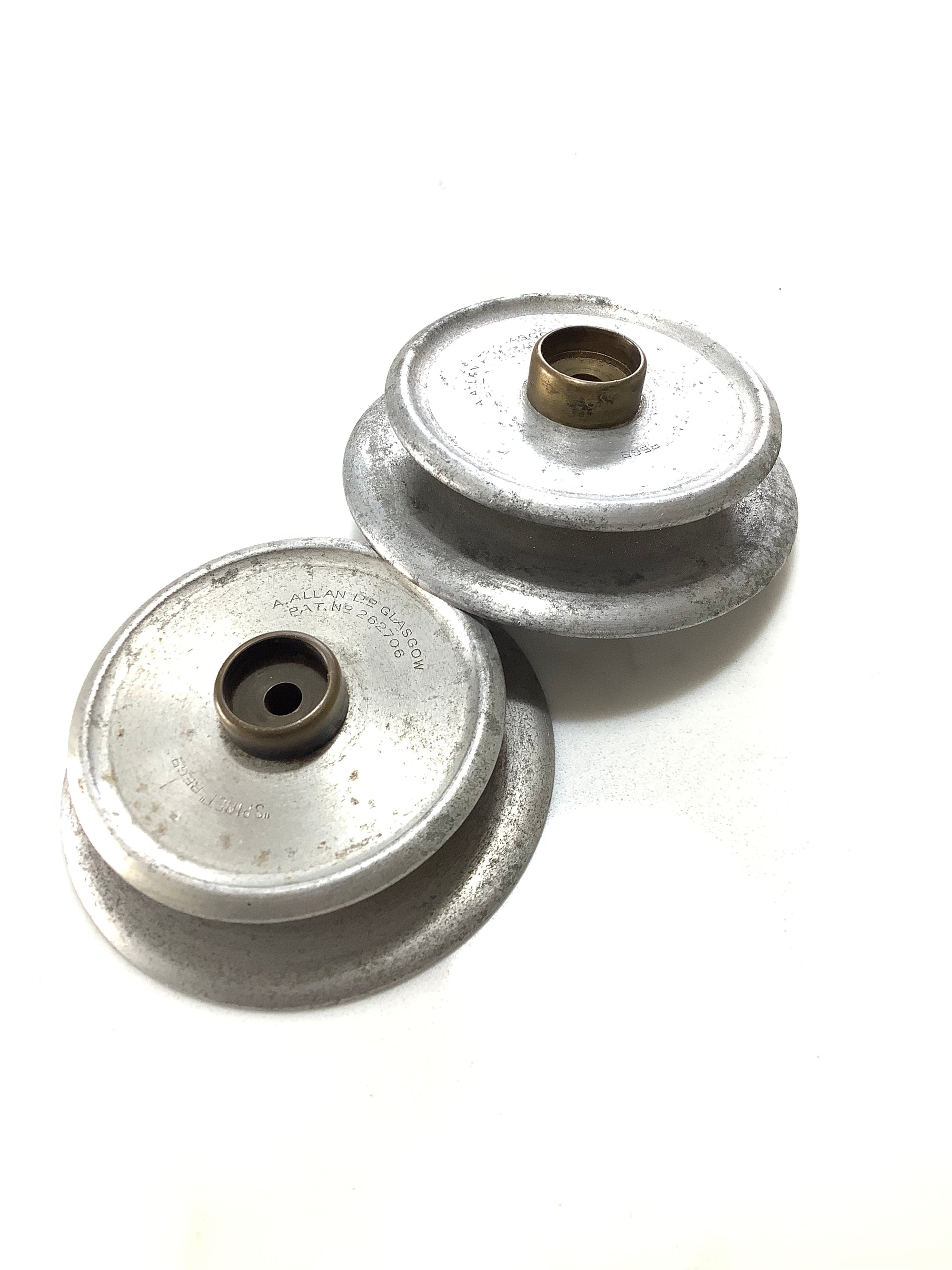 Antique A.ALLAN “Spinet” 2 x spare spools