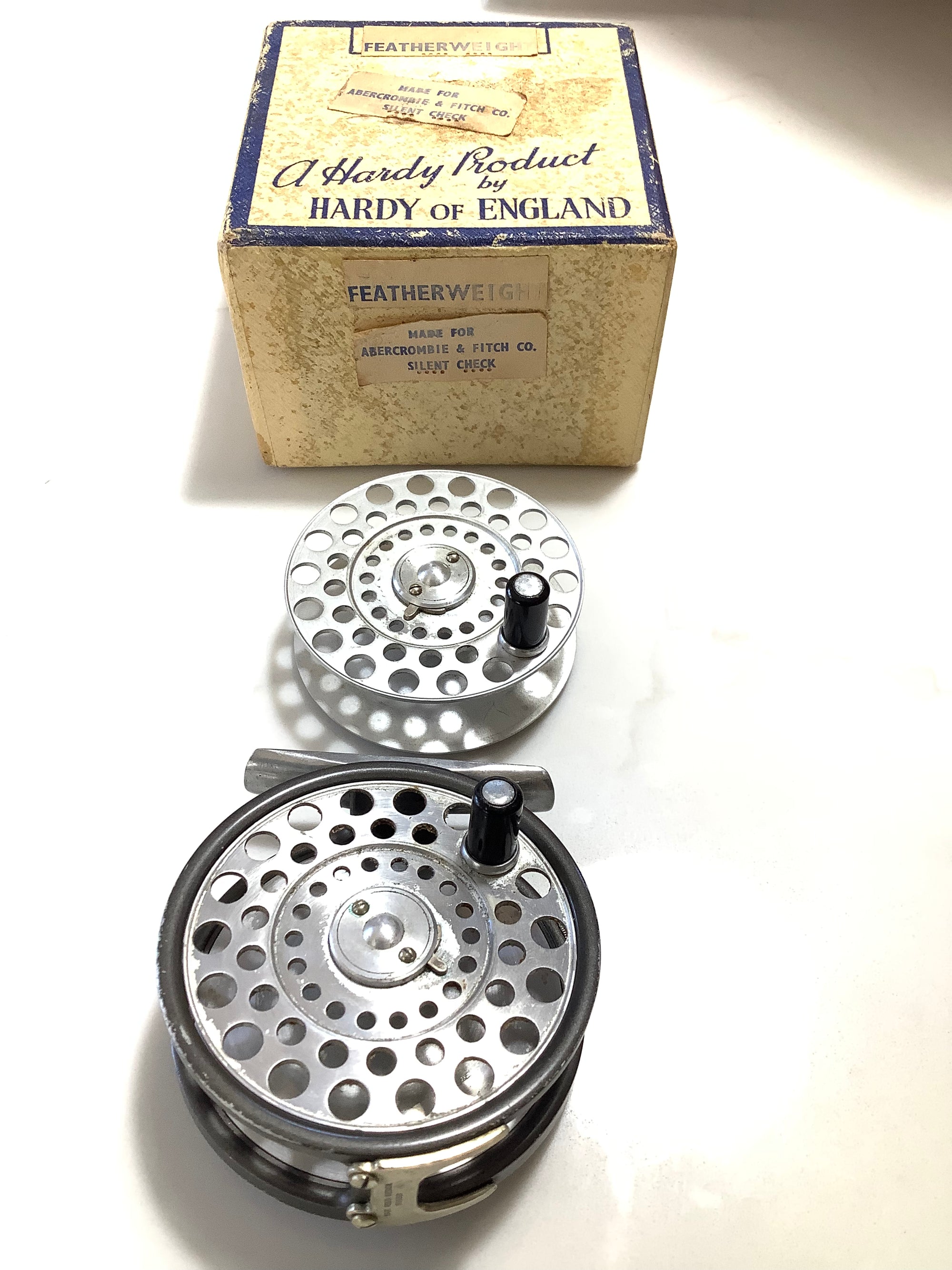 Scarce Vintage Hardy Bros A&F Silent Check FEATHERWEIGHT Fly Reel