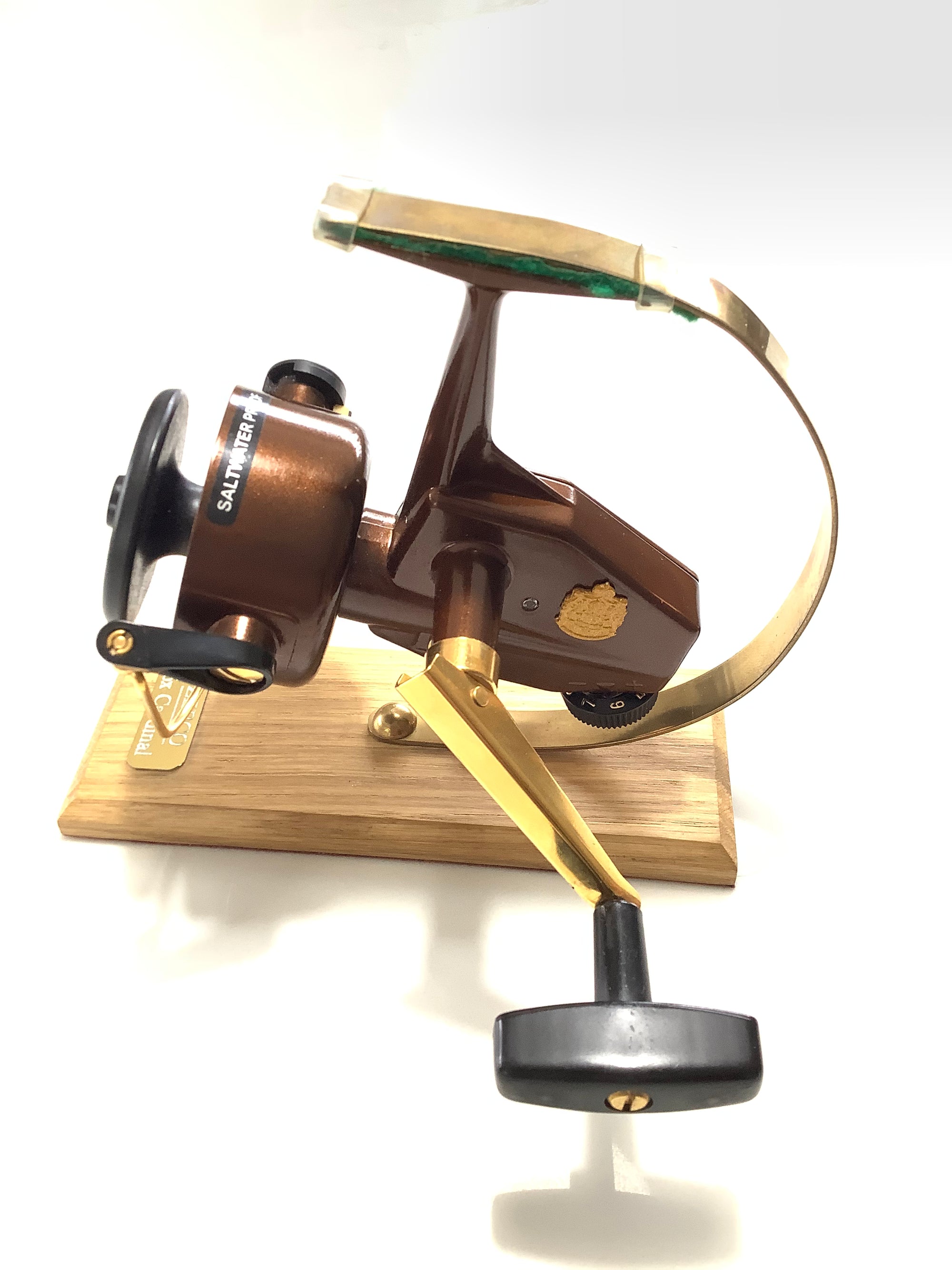 Collectors Display Reel Gold Custom ABU ZEBCO 6X CARDINAL Reel