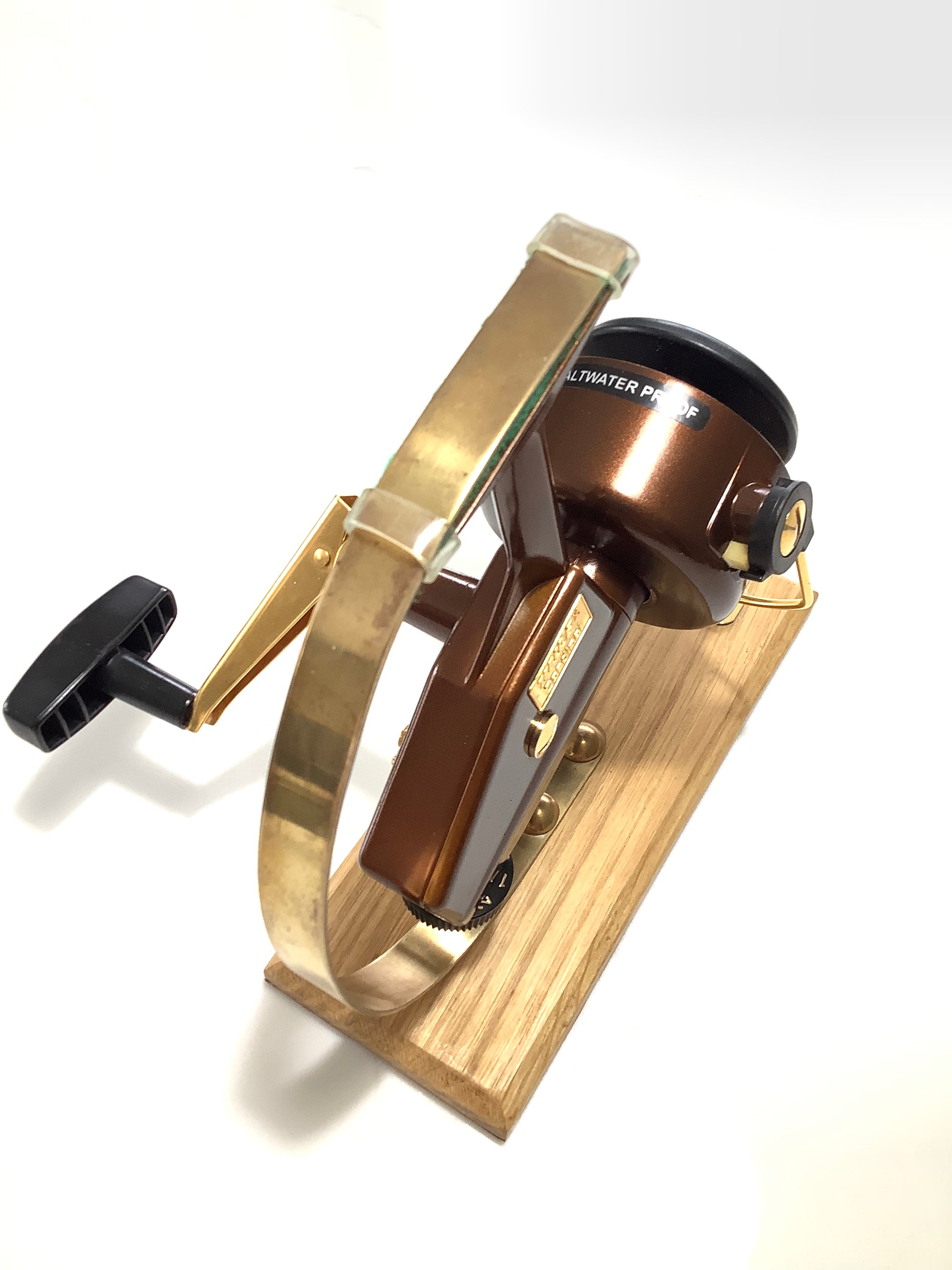 Collectors Display Reel Gold Custom ABU ZEBCO 6X CARDINAL Reel