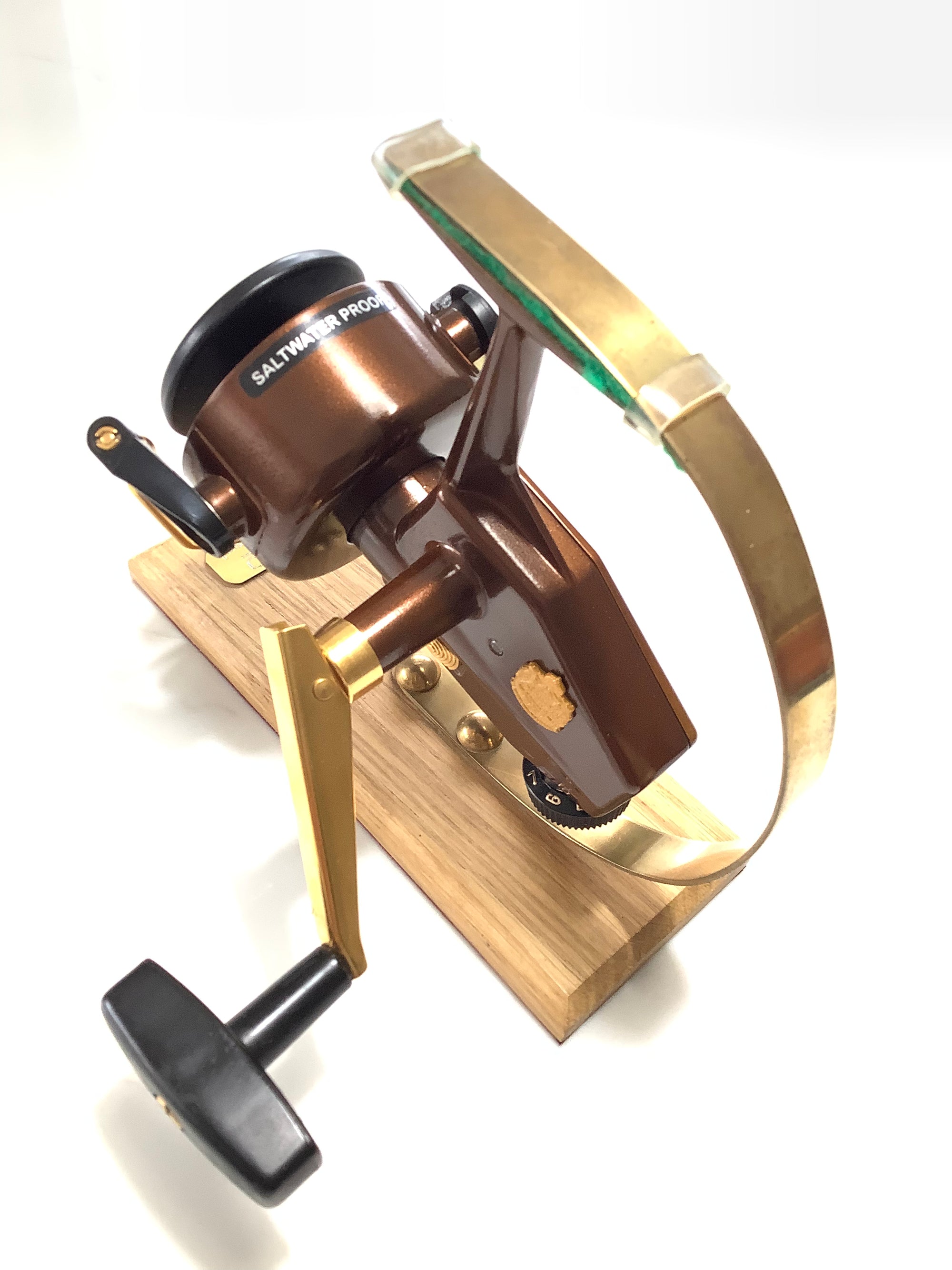 Collectors Display Reel Gold Custom ABU ZEBCO 6X CARDINAL Reel